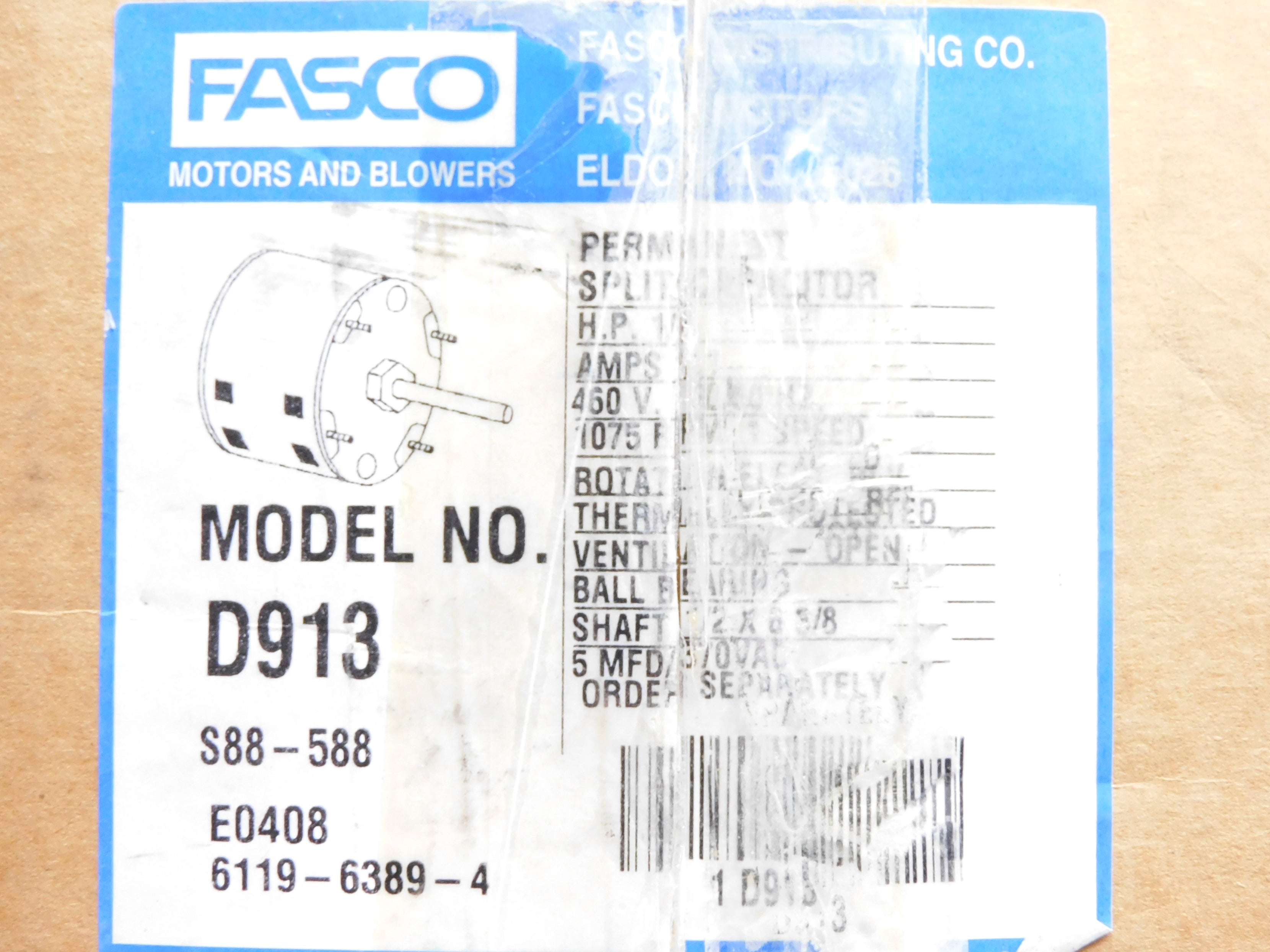 FASCO D913 NSMP