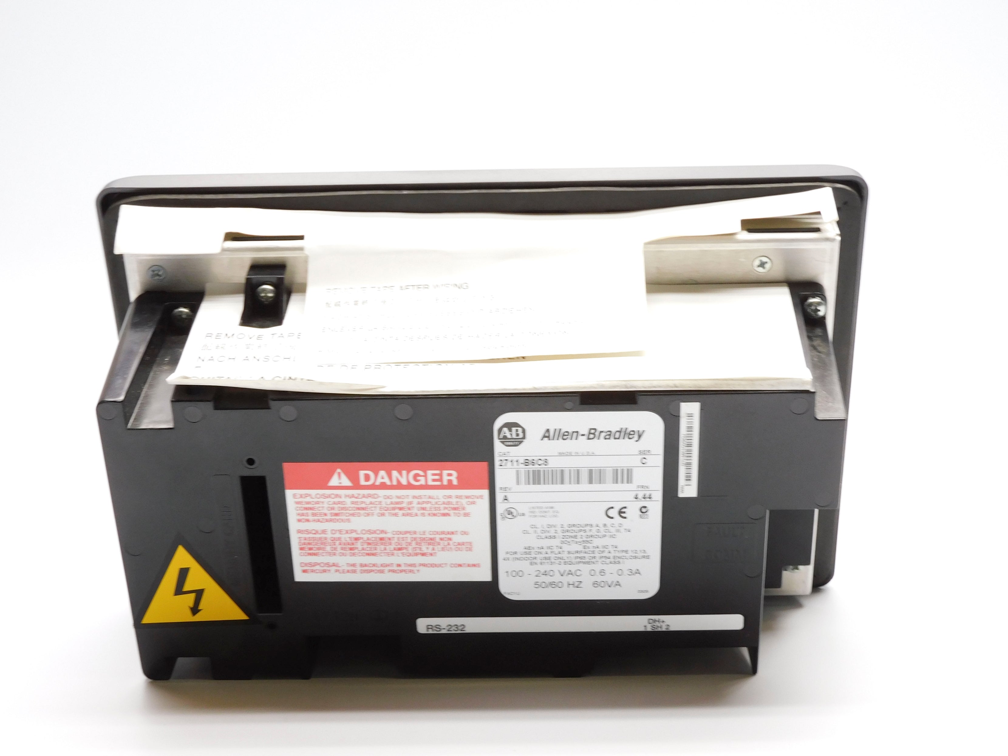 ALLEN BRADLEY 2711-B6C8 SER. C F/W 4.44 NSNP