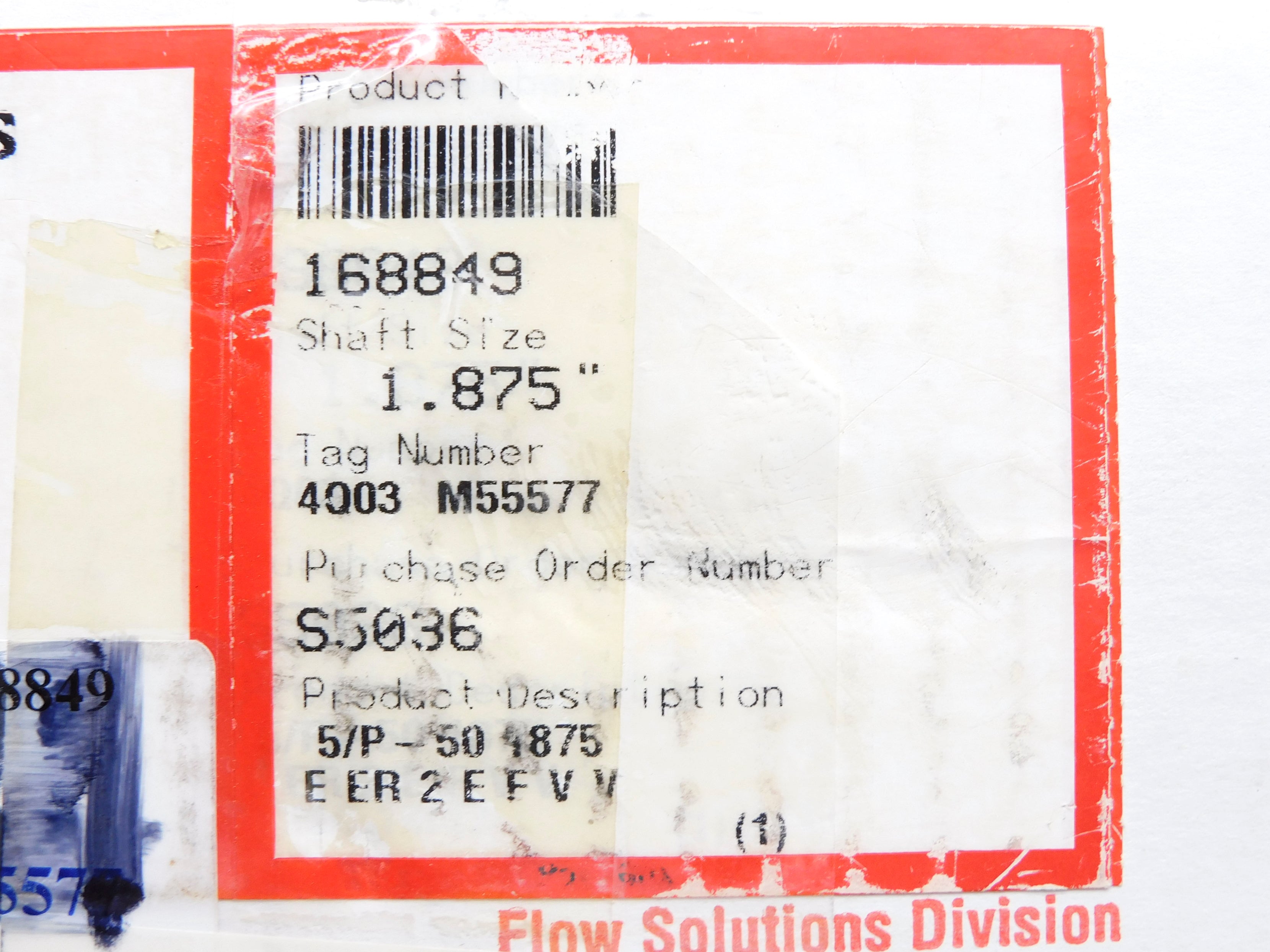 FLOWSERVE 168849 NSMP