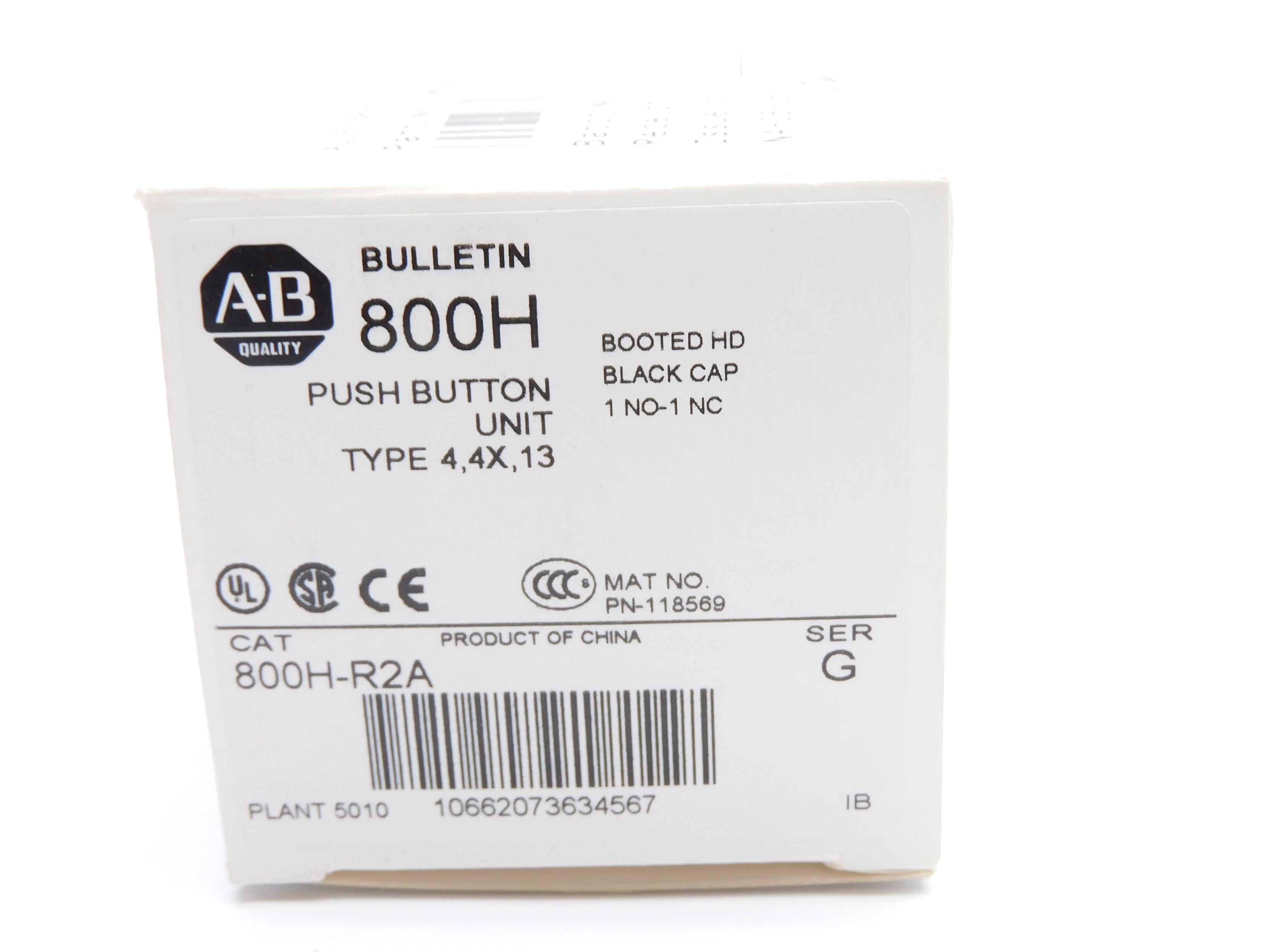 INDUSTRIAL SPARE PART 800H-R2A SER. G (WH) NSMP