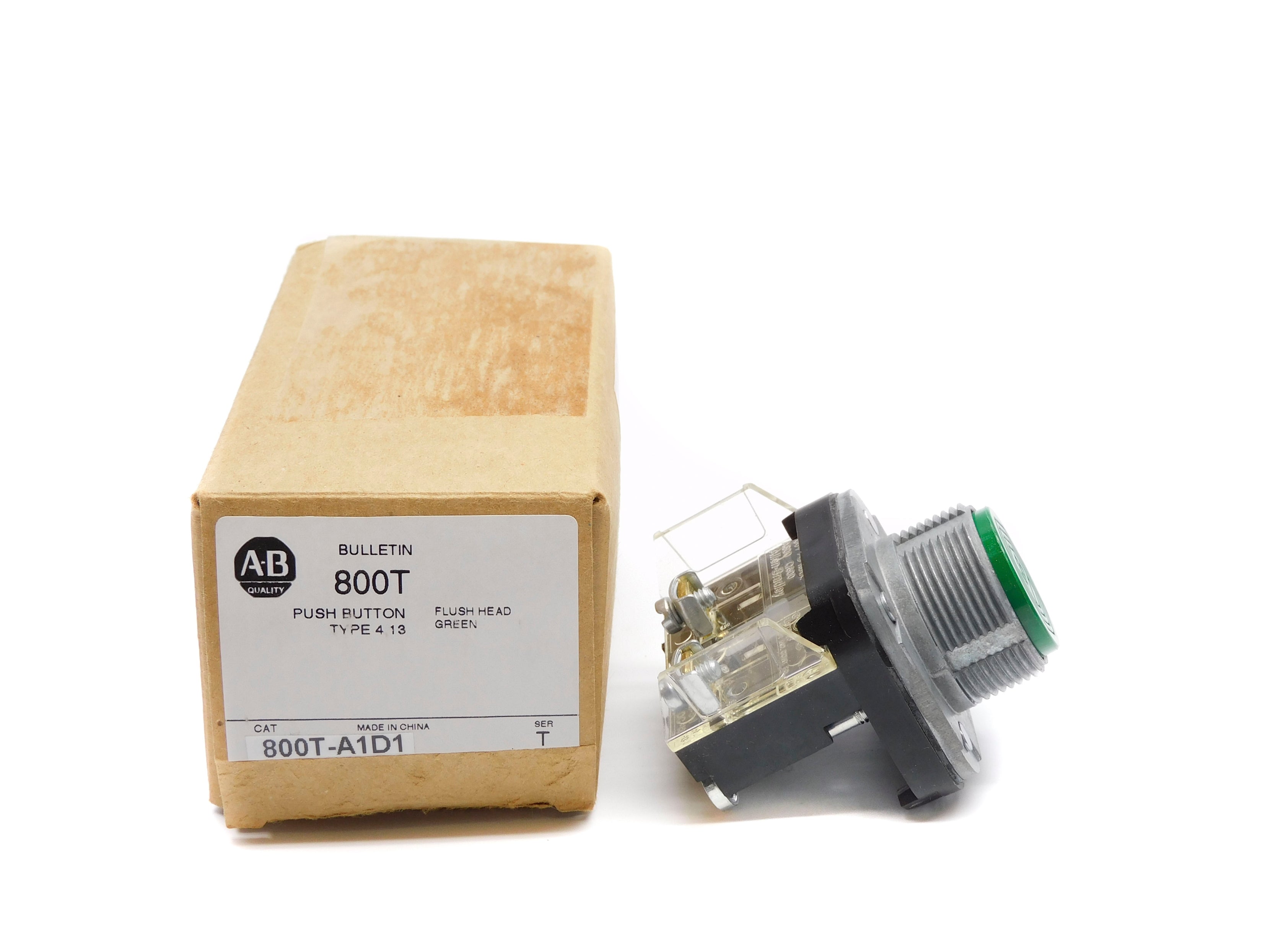 ALLEN BRADLEY 800T-A1D1 SER. T (BR/WH) NSMP