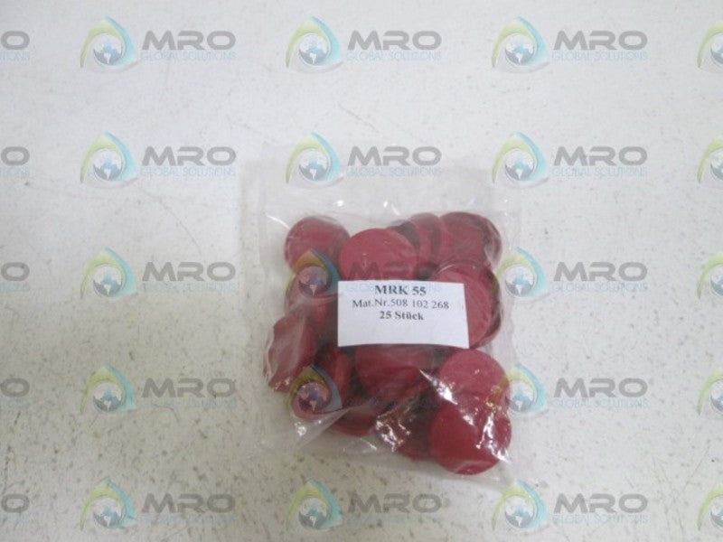 MRK55 508 102 268 (PKG OF 25)  NSNP IN BAG