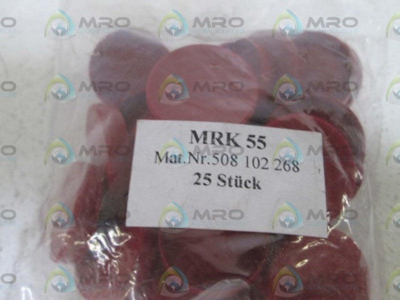 MRK55 508 102 268 (PKG OF 25)  NSNP IN BAG