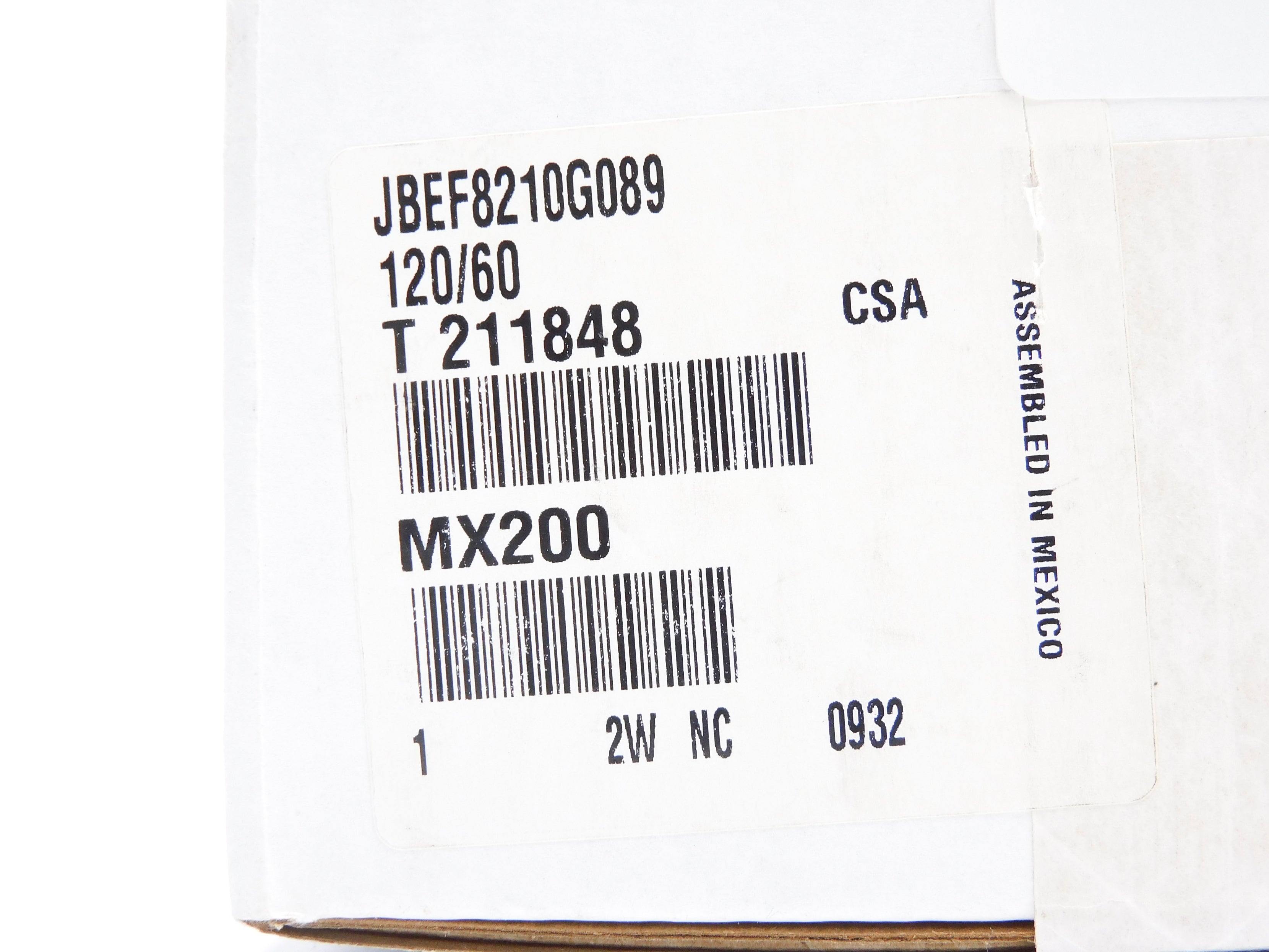 ASCO JBEF8210G089 120V 125PSI 1" NSMP