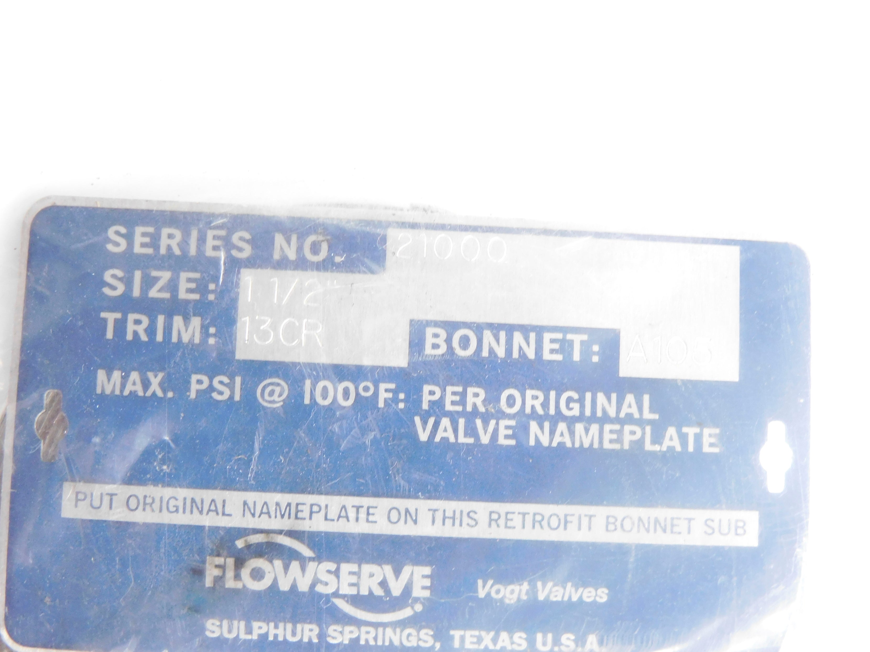 FLOWSERVE 21000 NSNP