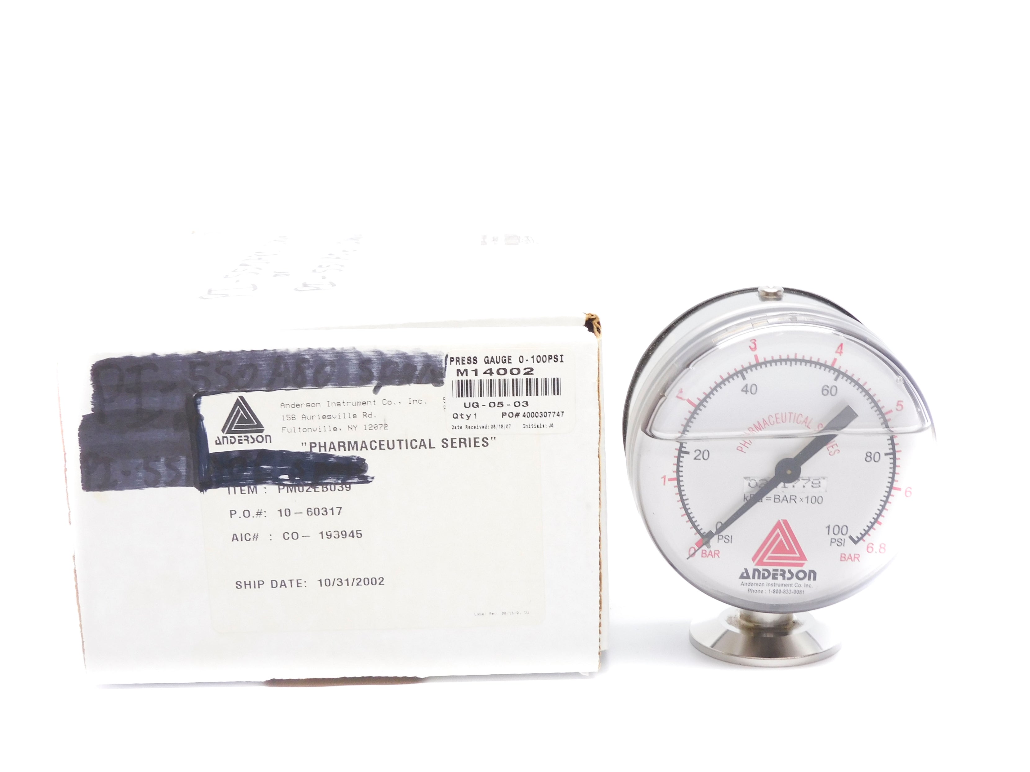 ANDERSON PM02EB039 100PSI NSMP