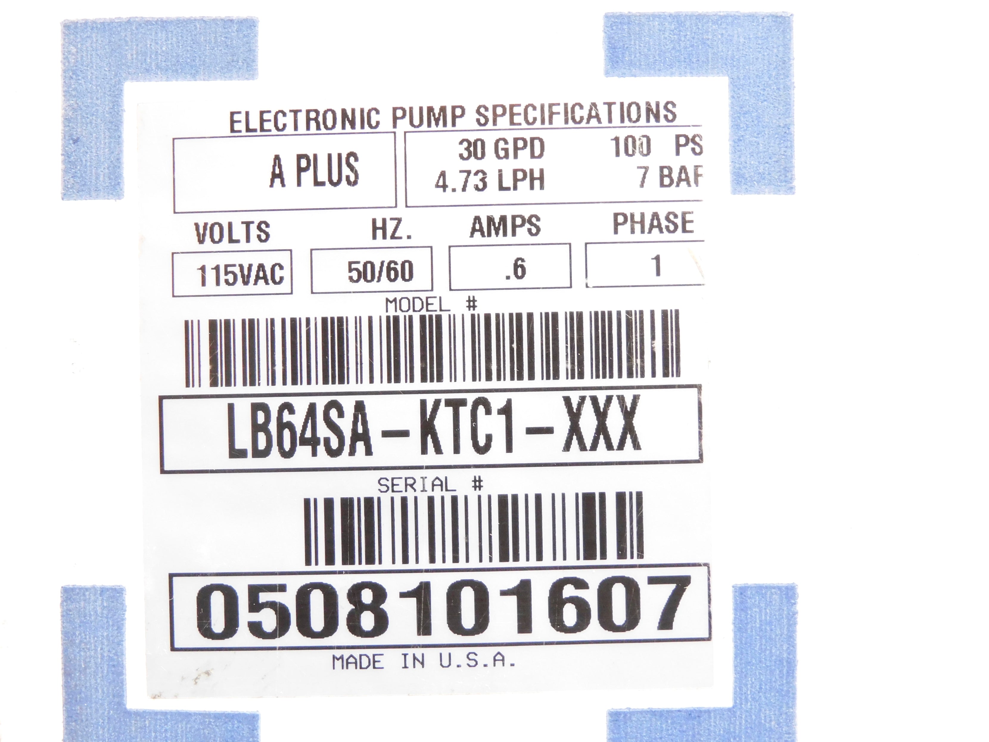 PULSAFEEDER LB64SA-KTC1-XXX NSMP