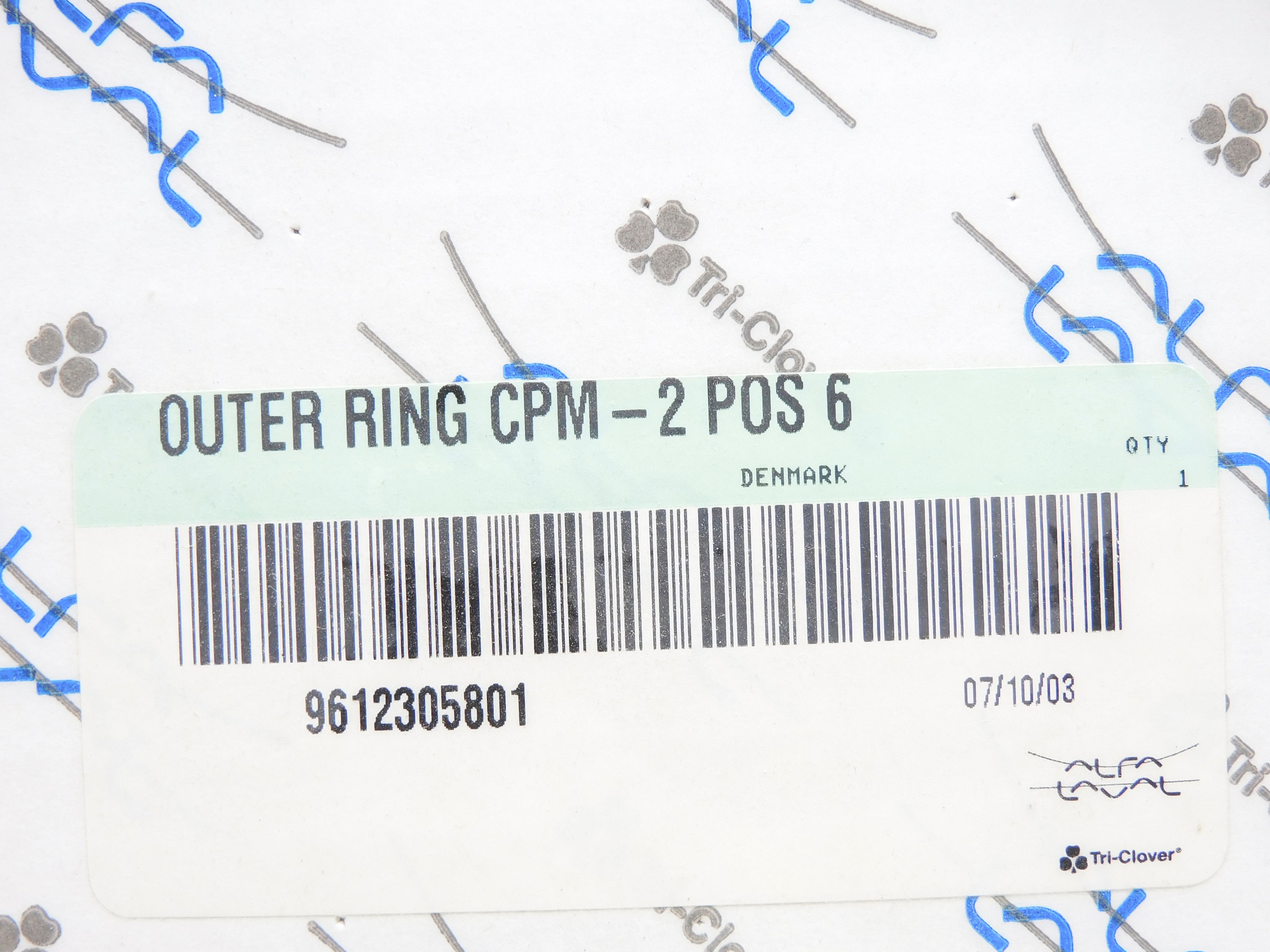 ALFA LAVAL CPM-2POS6 9612305801 NSMP