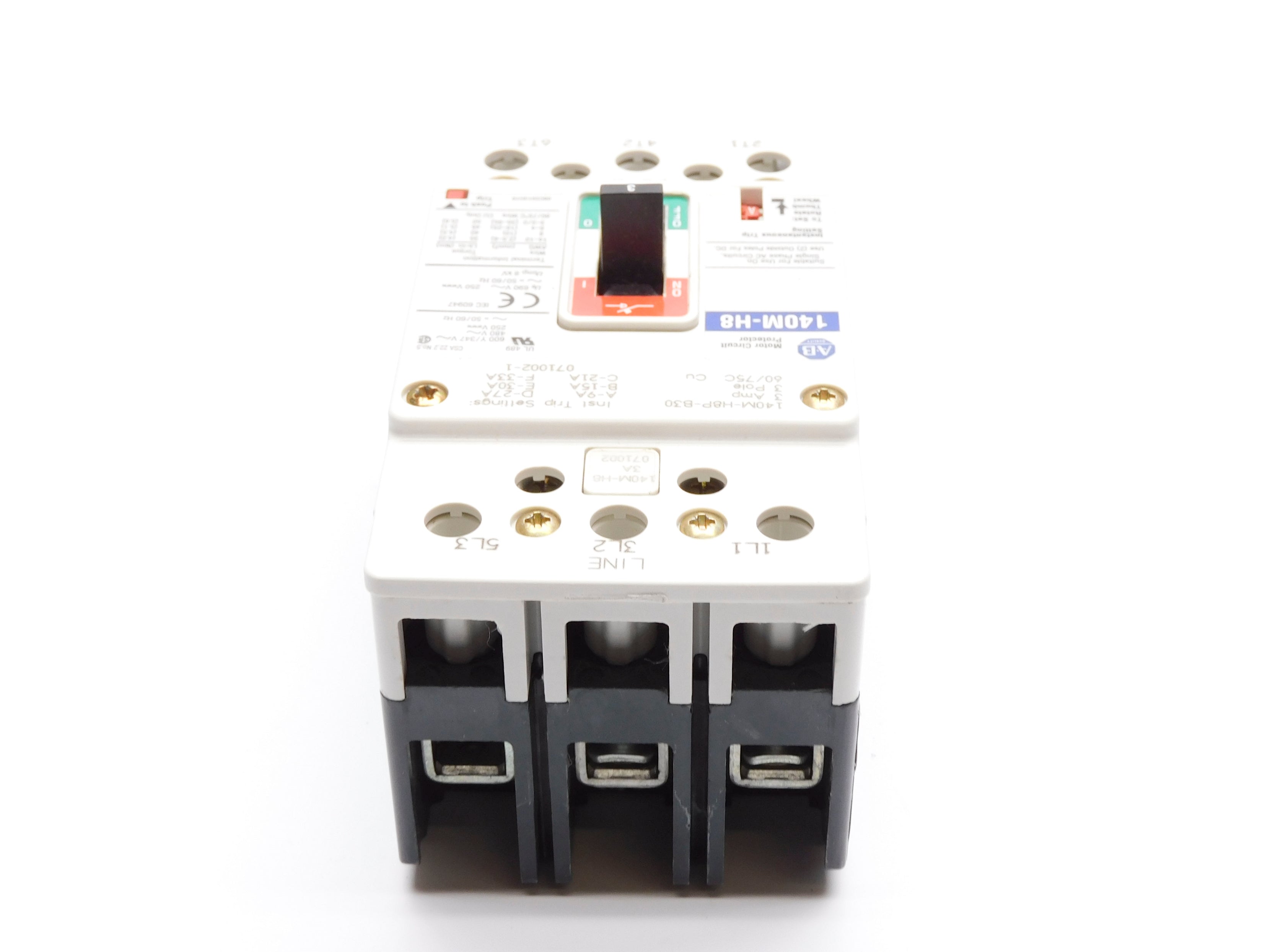 ALLEN BRADLEY 140M-H8P-B30 3A 347V NSNP