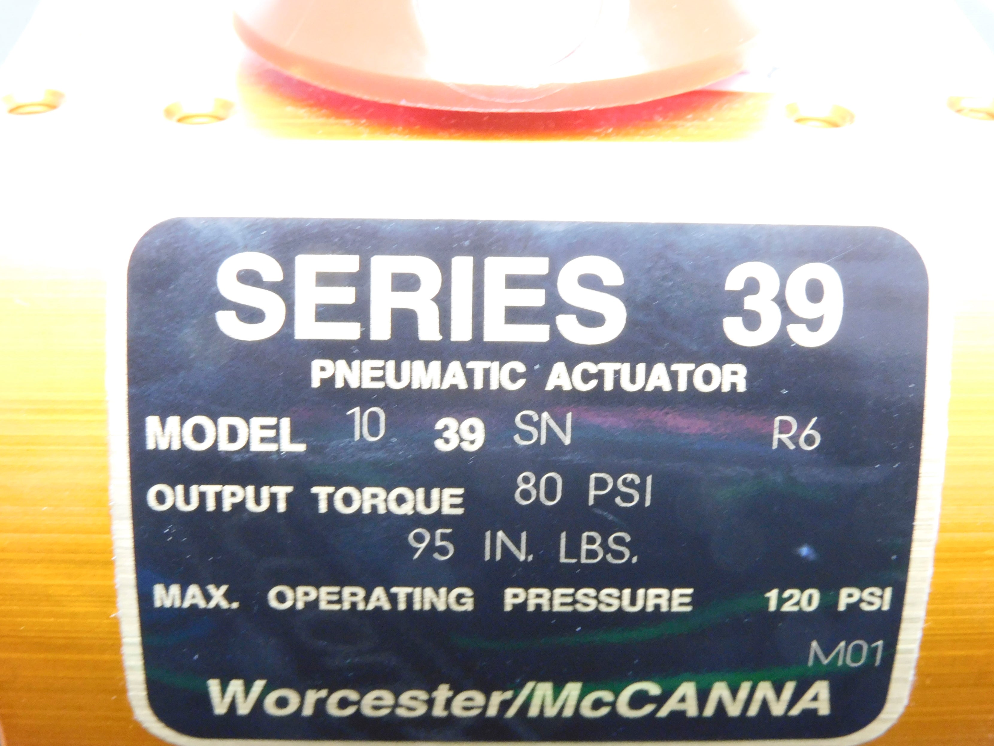 WORCESTER 1039SNR6 80PSI UNMP