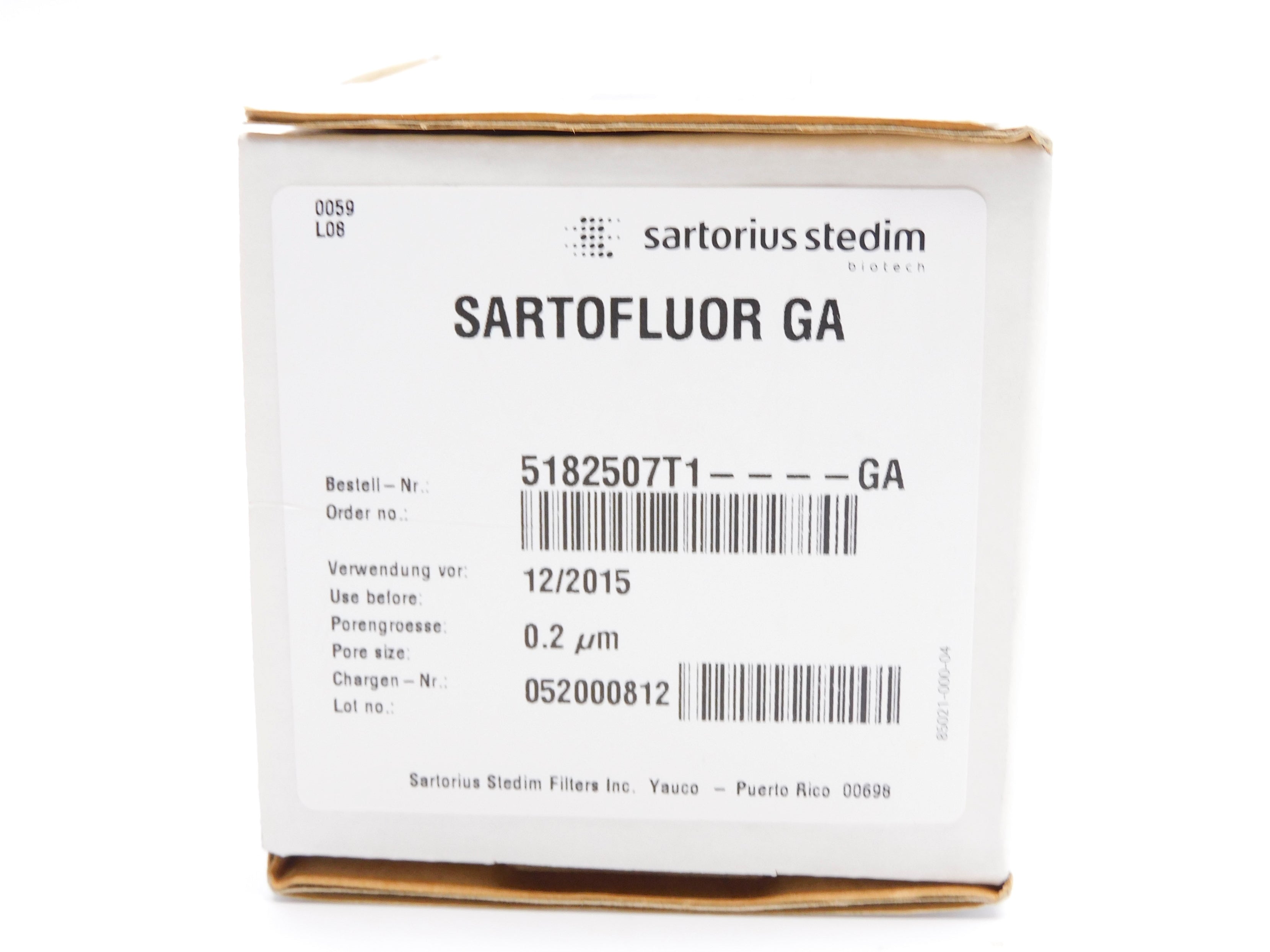 SARTORIUS STEDIM 5182507T1-GA NSMP