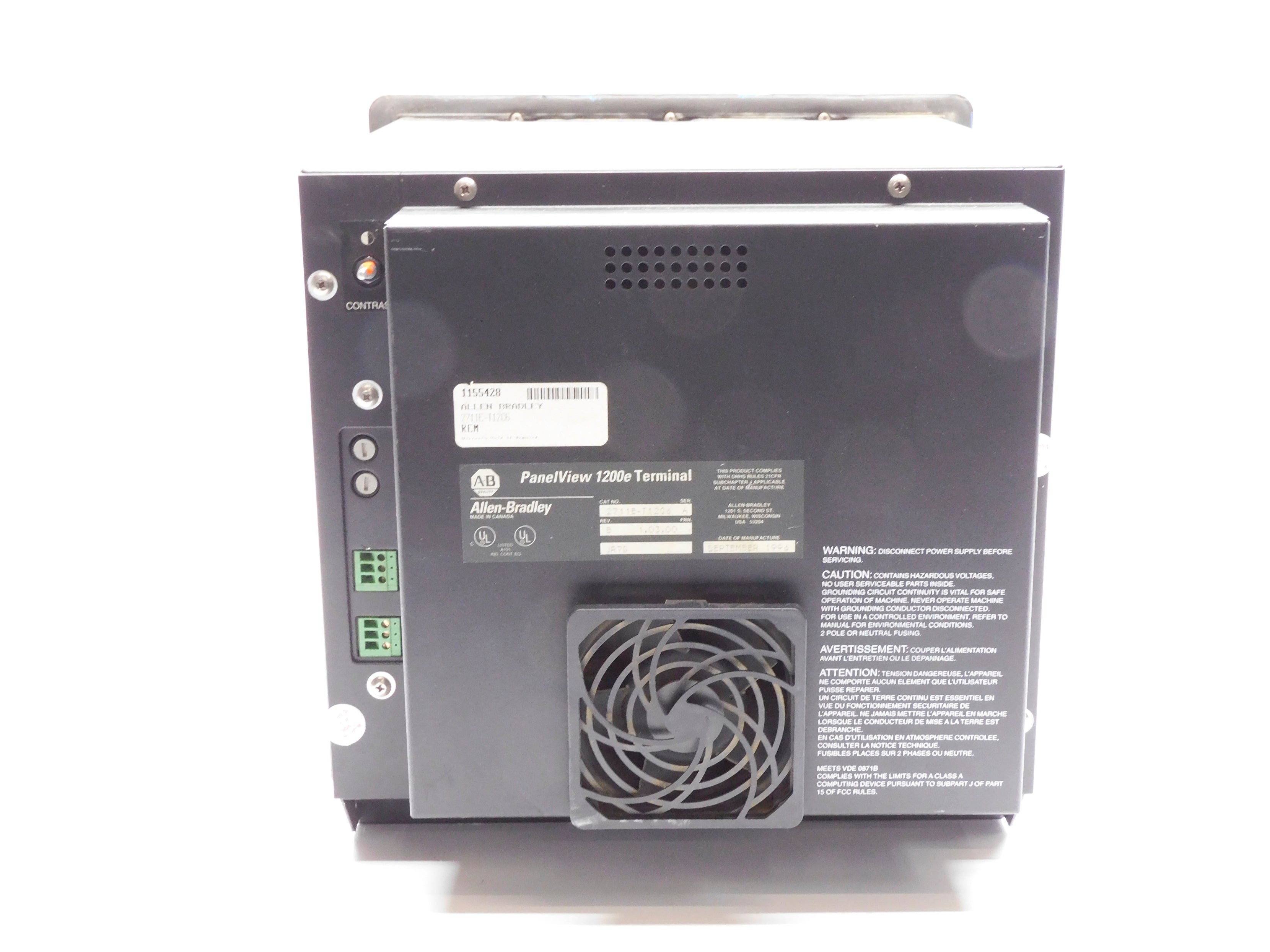 INDUSTRIAL SPARE PART 2711E-T12C6 SER. A F/W 1.03.00 (NO KEY) (AS PICTURED) UNMP