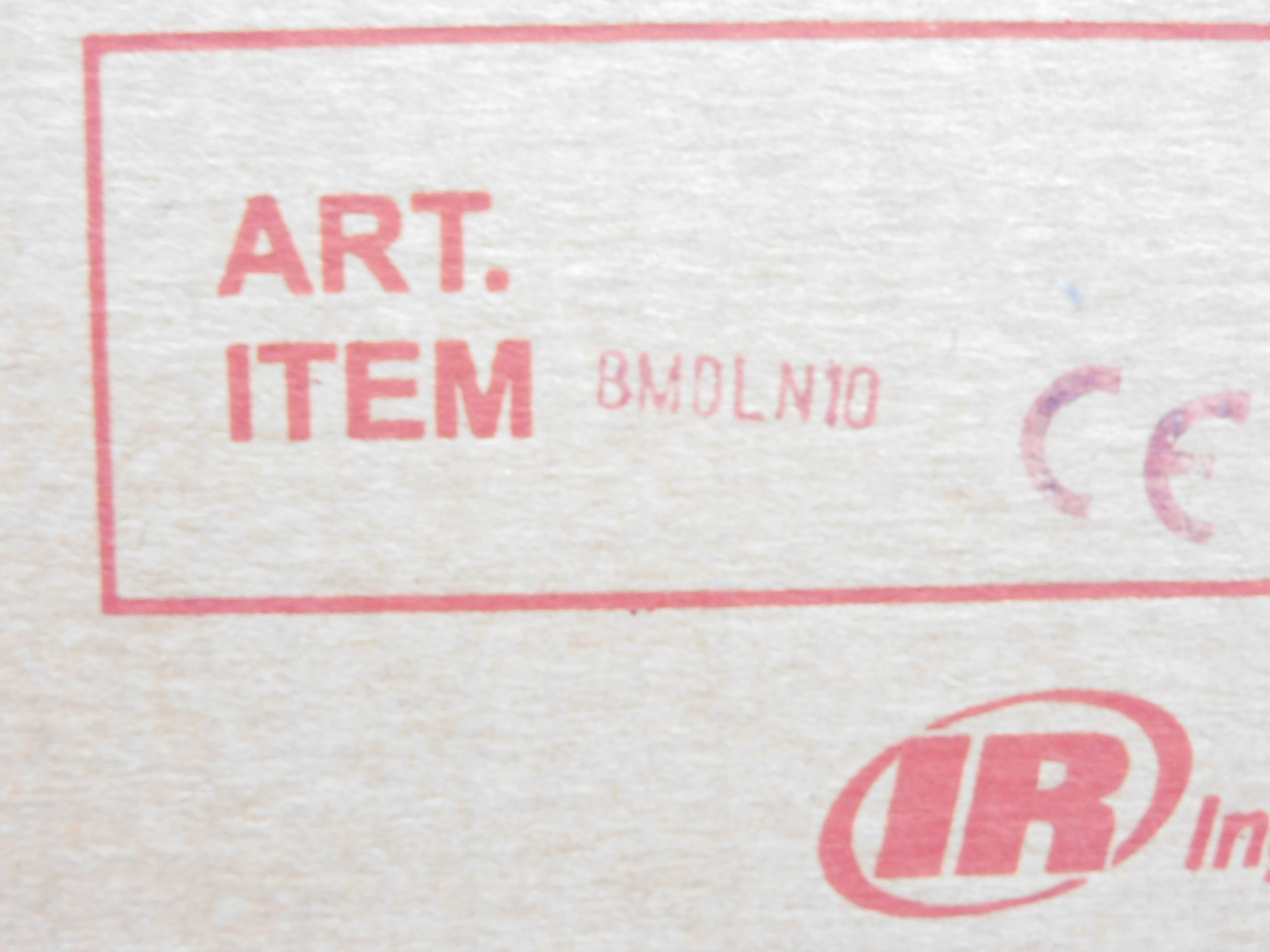 INGERSOLL RAND BMDLN.10 NSMP
