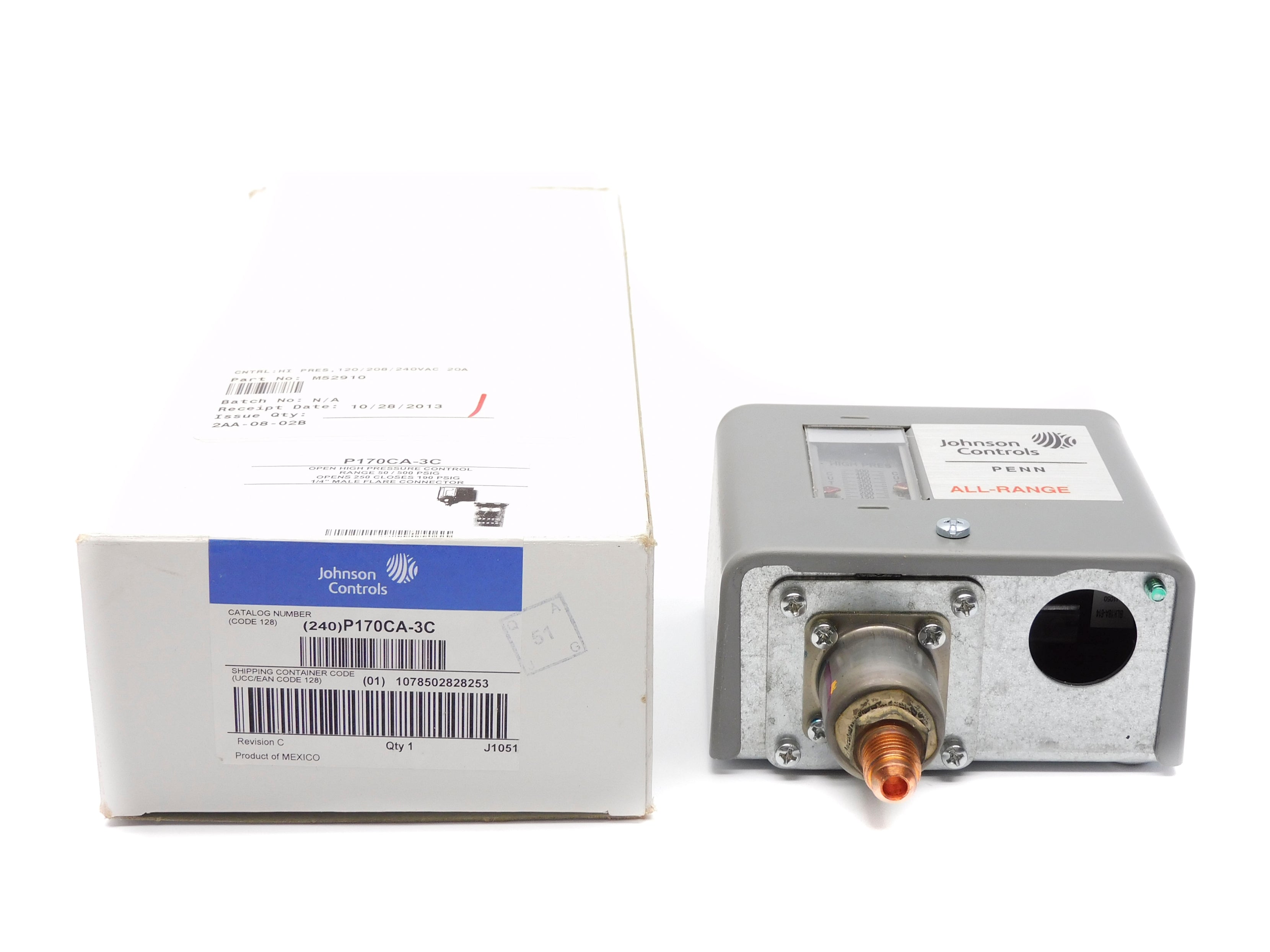 JOHNSON CONTROLS P170CA-3C NSMP
