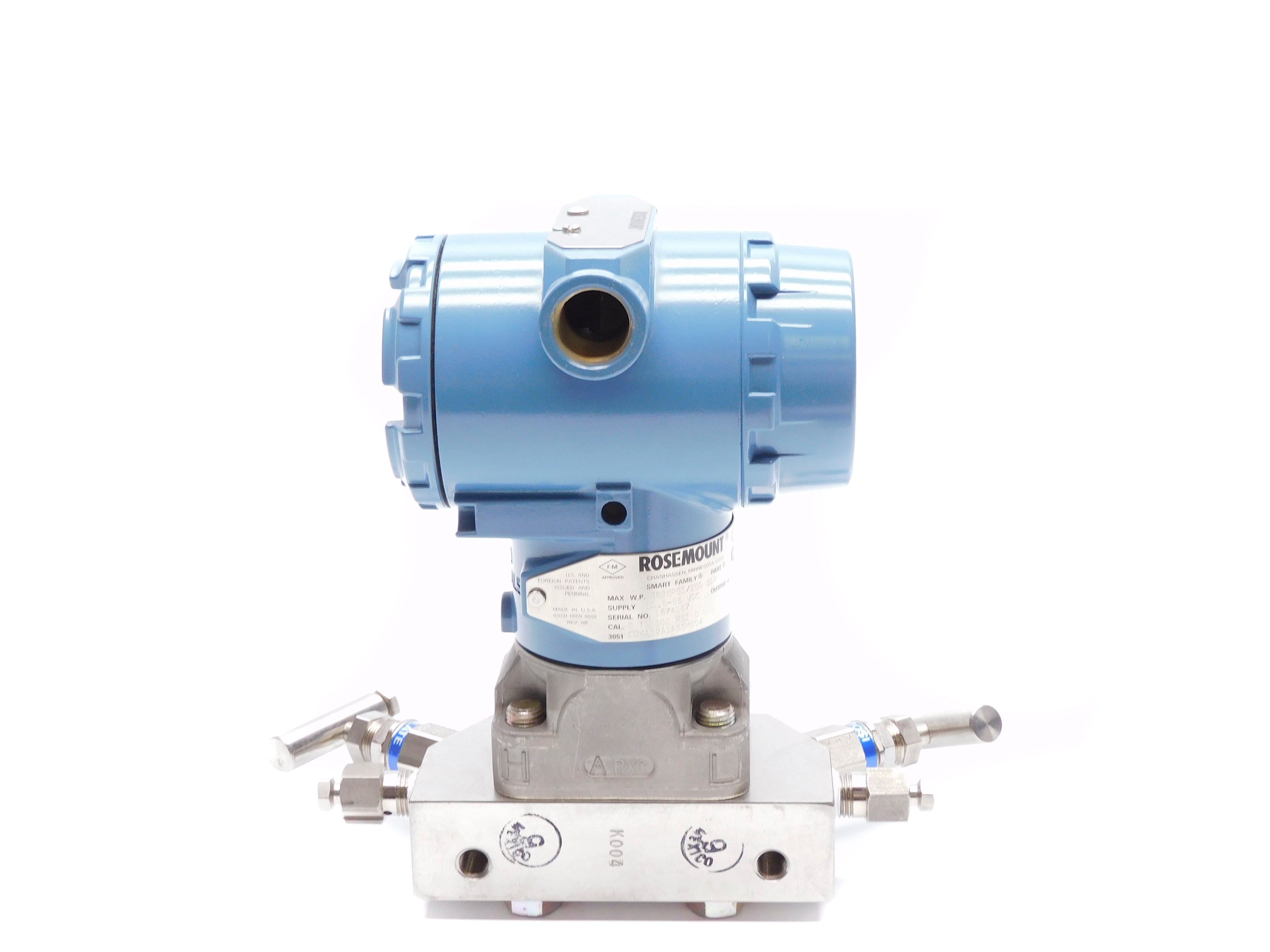 ROSEMOUNT 3051CD4A02A1AS5M5Q4 (0-100PSI) NSNP