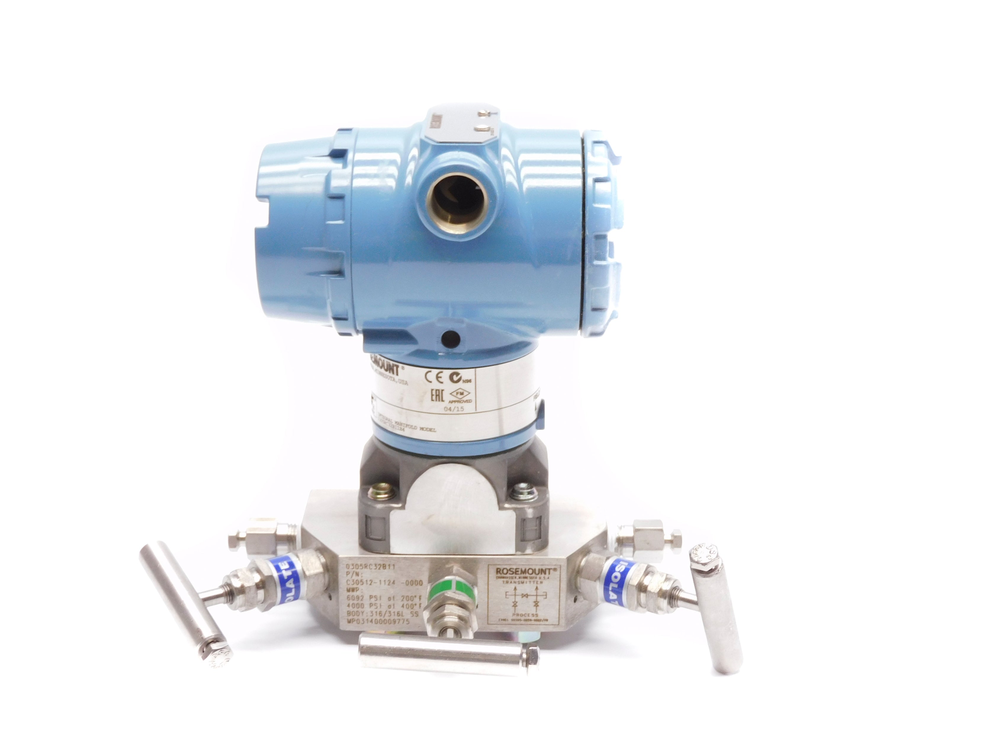 ROSEMOUNT 3051CD4A02A1AS5M5Q4 (0-300PSI) NSNP