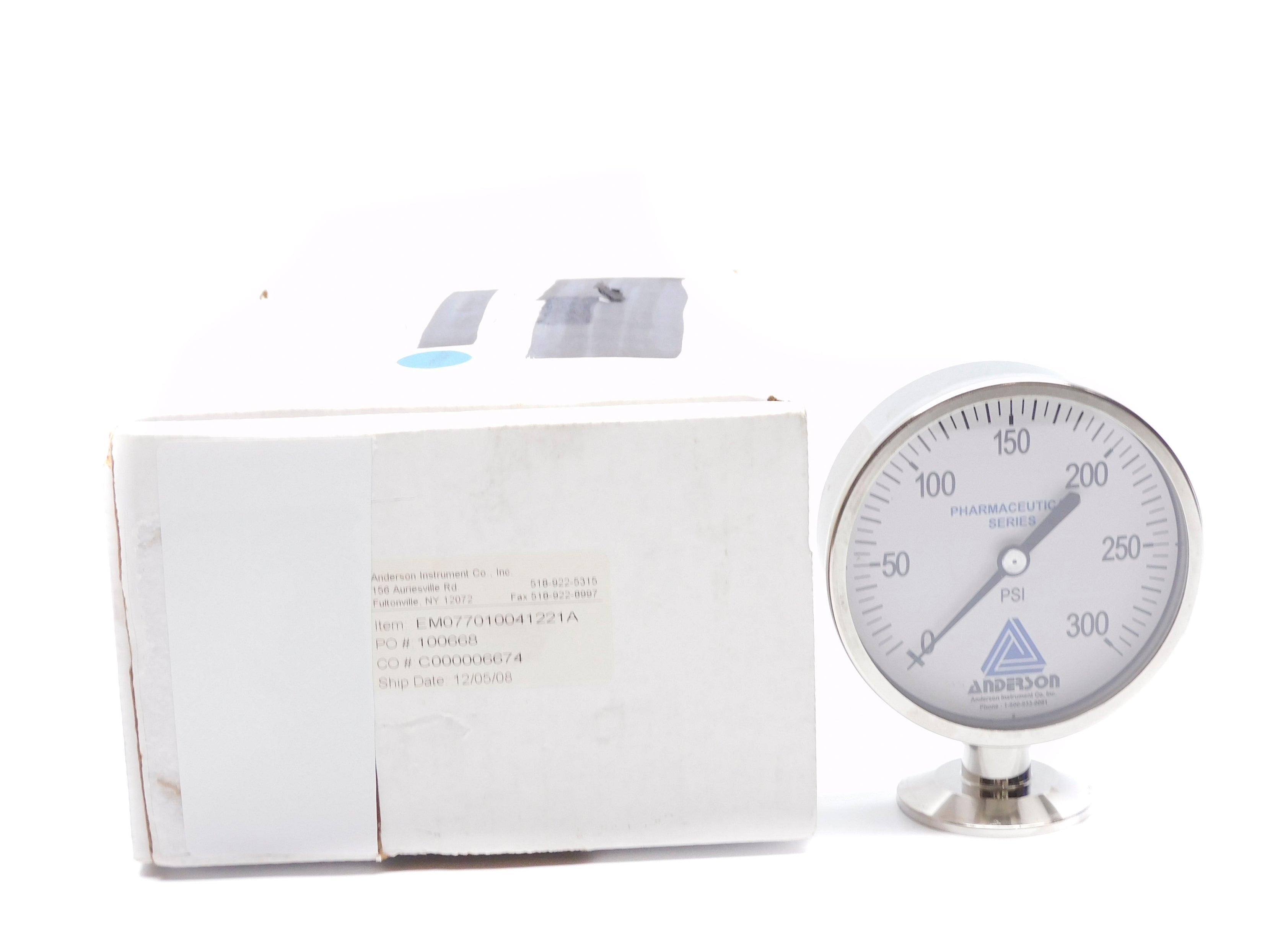 ANDERSON INSTRUMENT EM077010041221A 300PSI NSMP