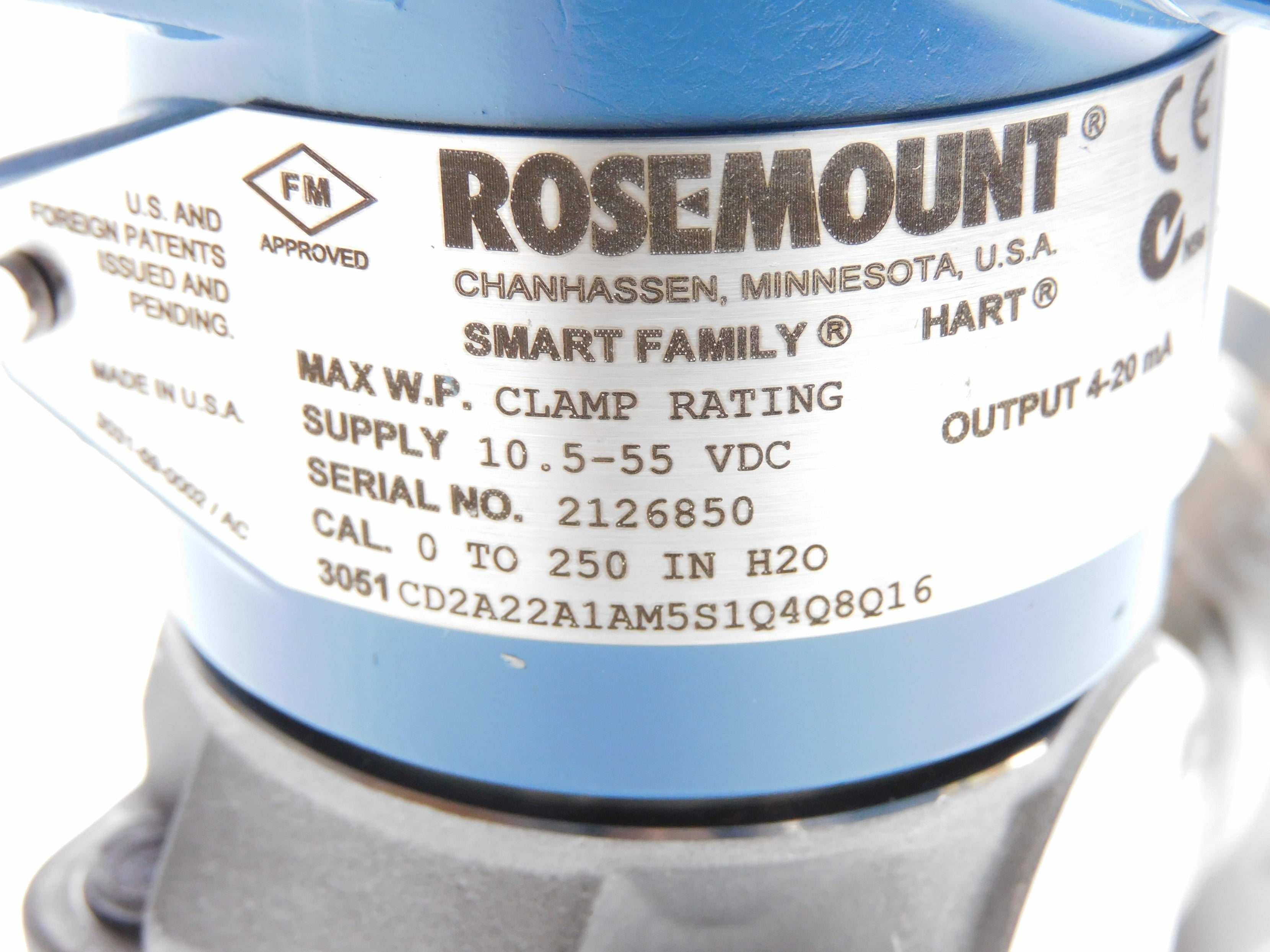 ROSEMOUNT 3051CD2A22A1AM5S1Q4Q8Q16 NSNP