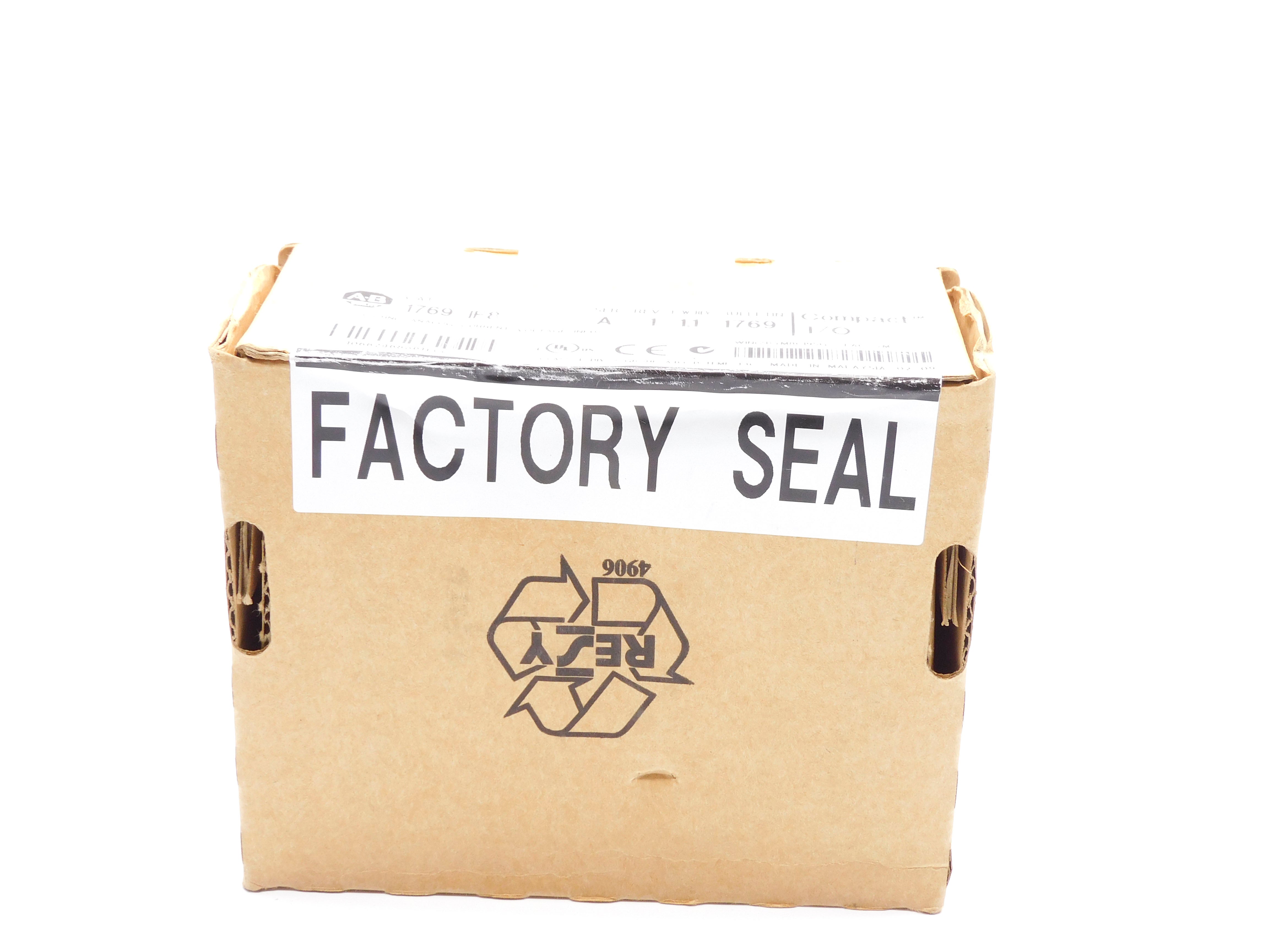 ALLEN BRADLEY 1769-IF8 SER. A F/W 1.1 DATE: 2009 NSFS