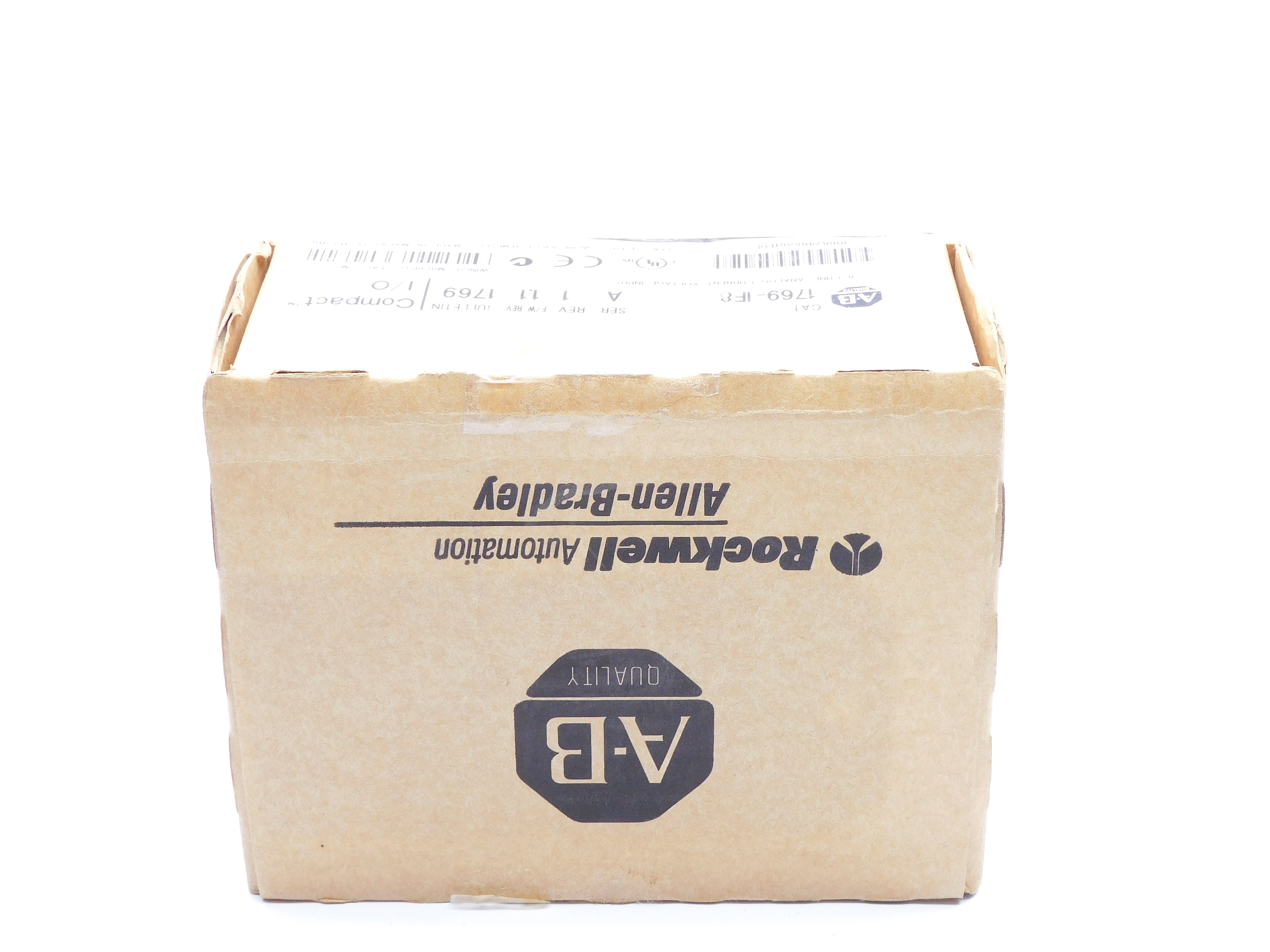 ALLEN BRADLEY 1769-IF8 SER. A F/W 1.1 DATE: 2009 NSFS