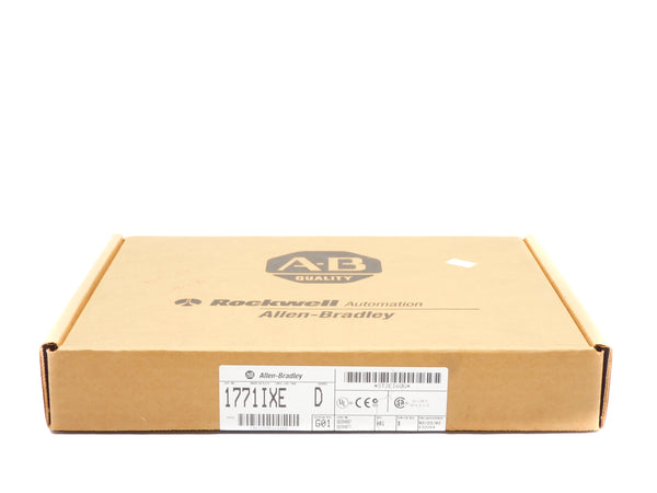 ALLEN BRADLEY 1771-IXE SER. D F/W B DATE: 2002 NSFS
