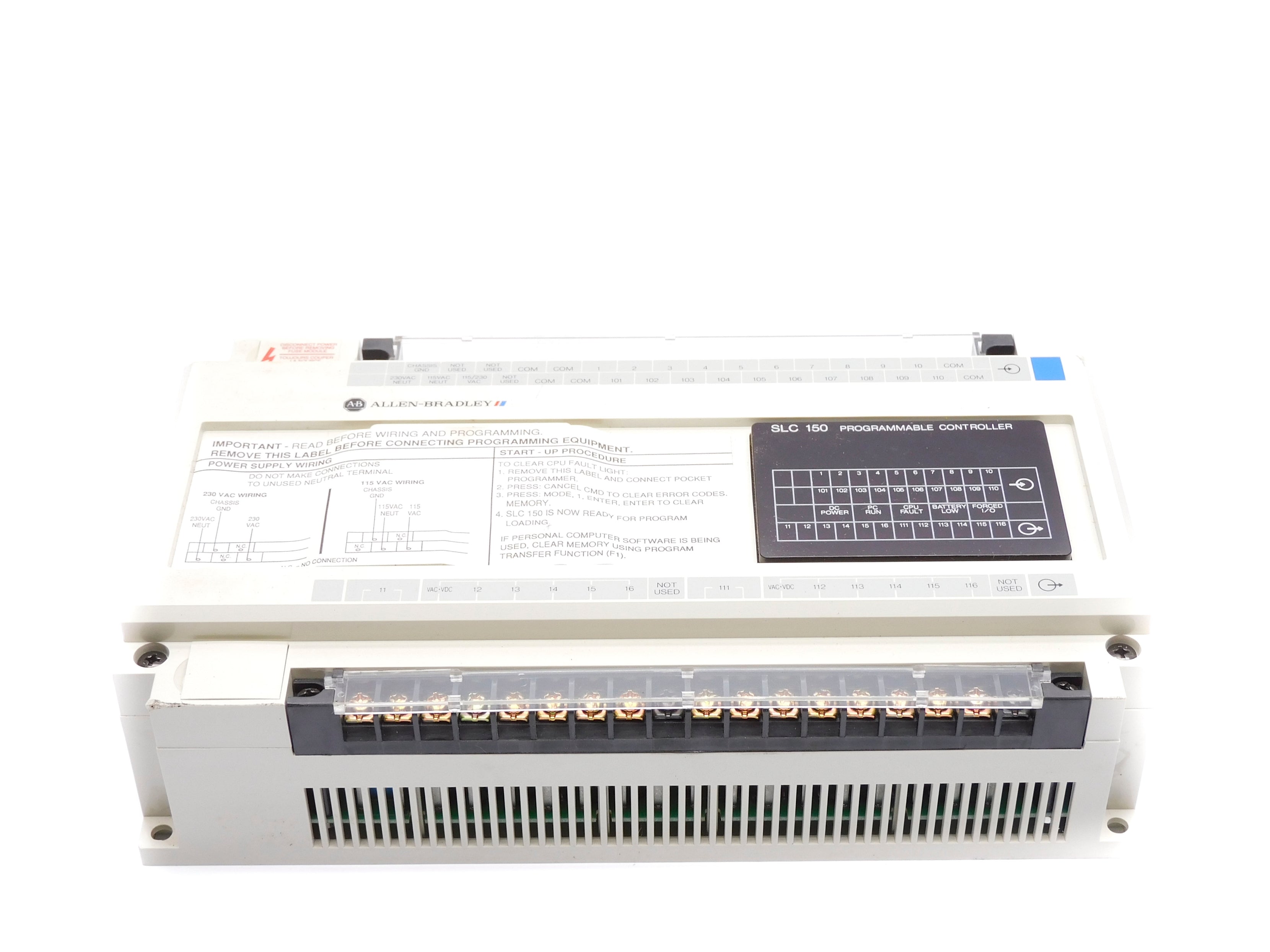 ALLEN BRADLEY 1745-LP153 SER. C F/W 6 NSNP