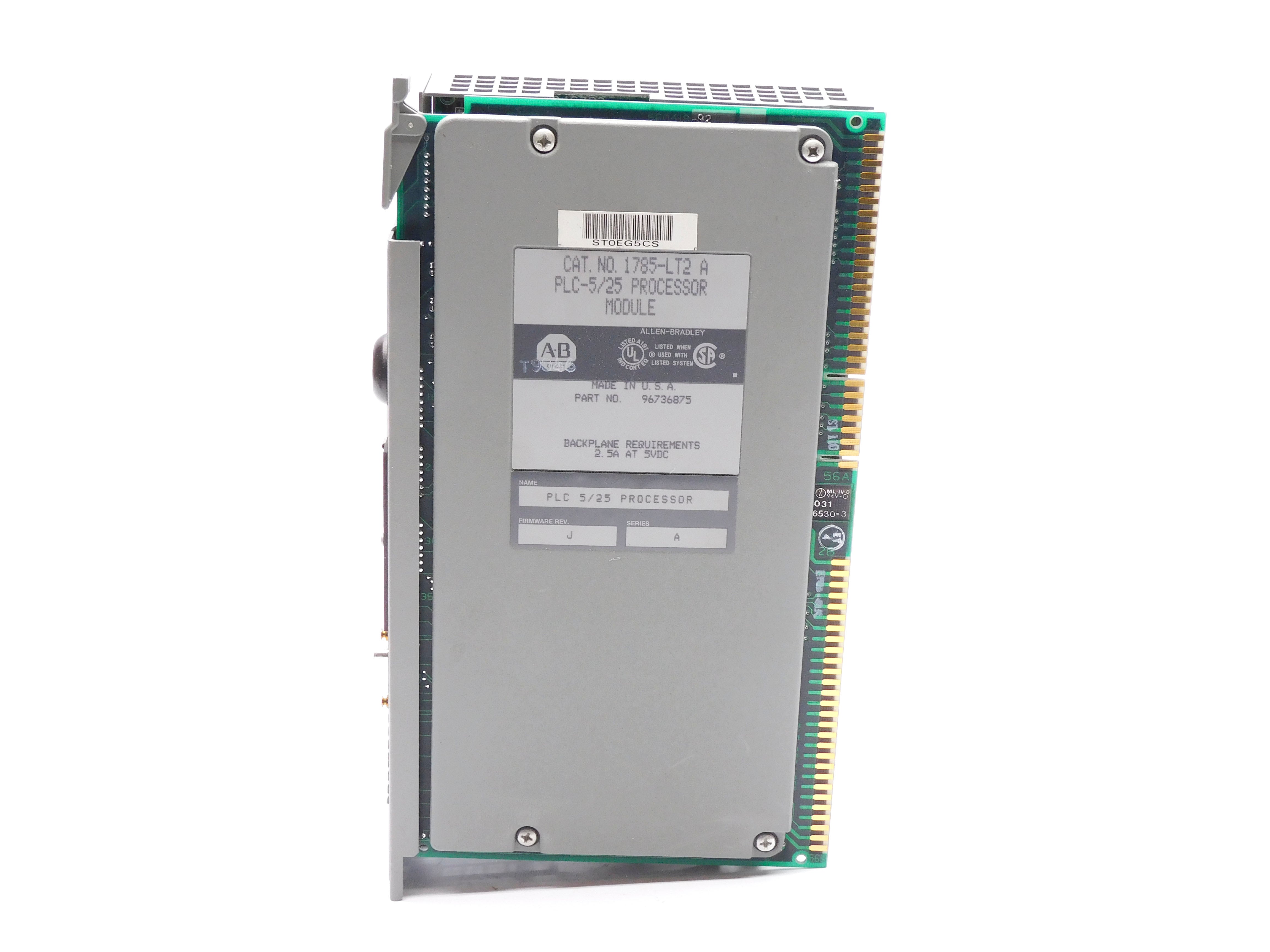 ALLEN BRADLEY 1785-LT2 SER. A F/W J (NO KEY) NSNP