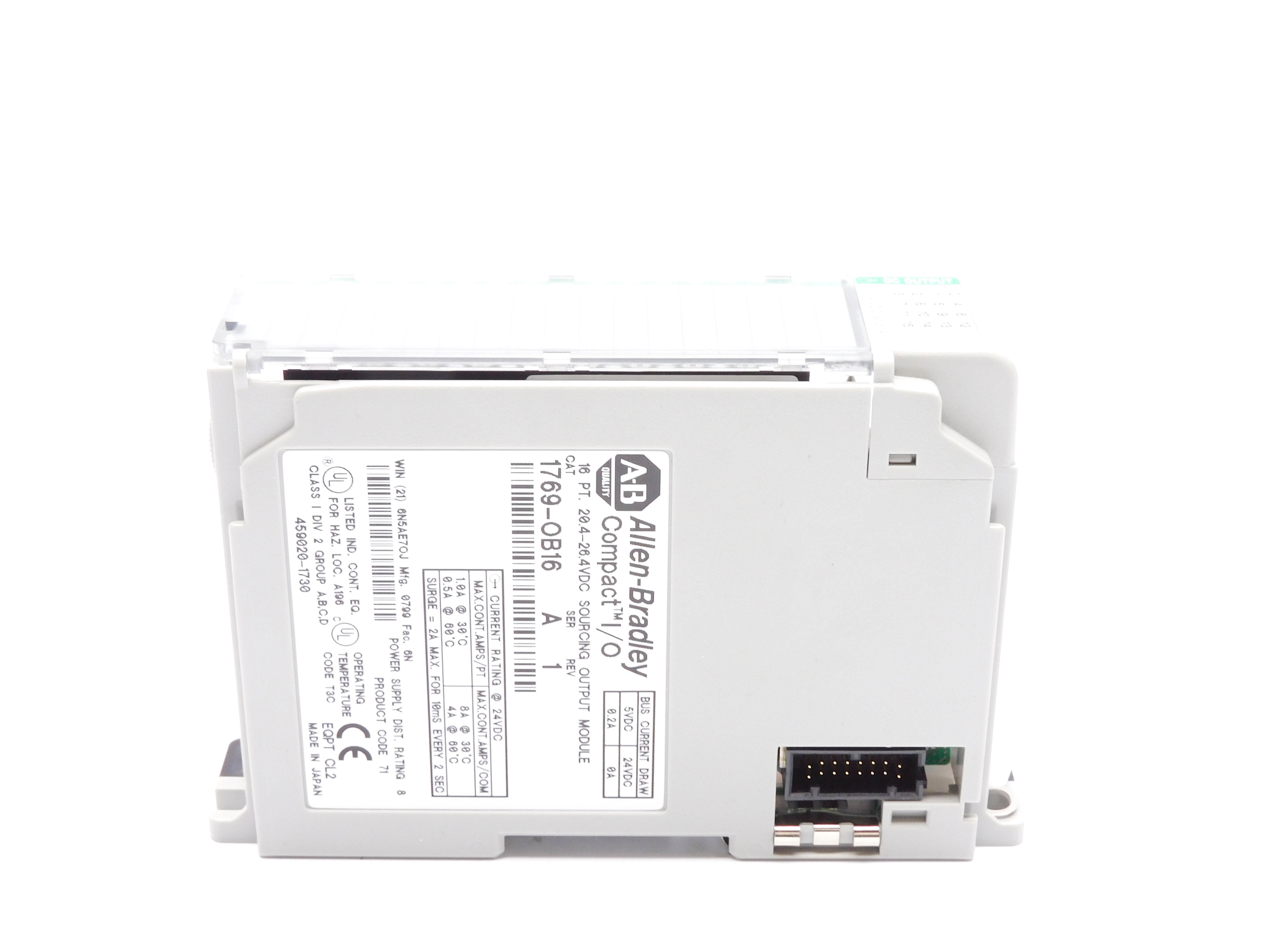 ALLEN BRADLEY 1769-OB16 SER. A 24VDC NSMP