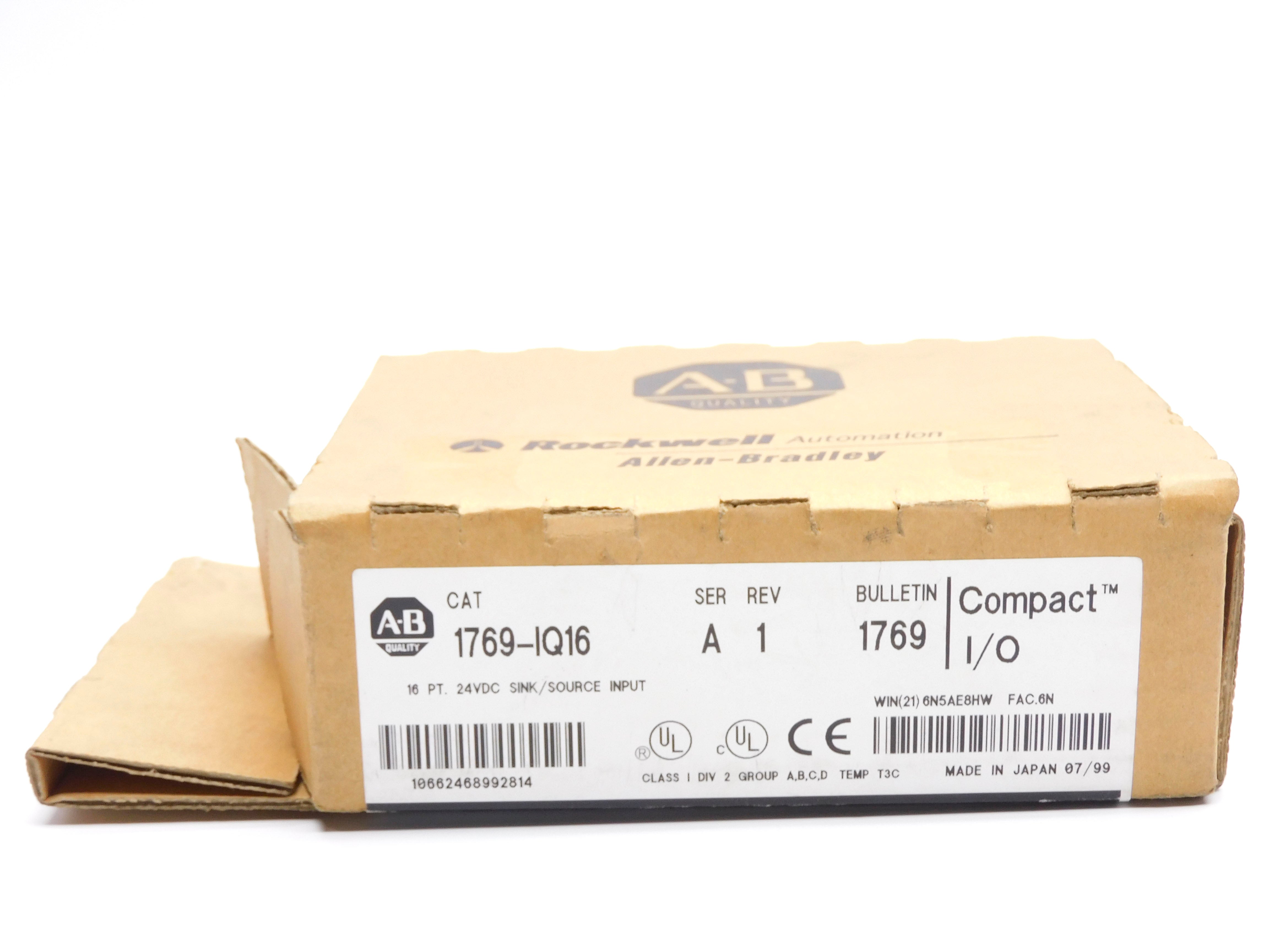 ALLEN BRADLEY 1769-IQ16 SER. A NSMP