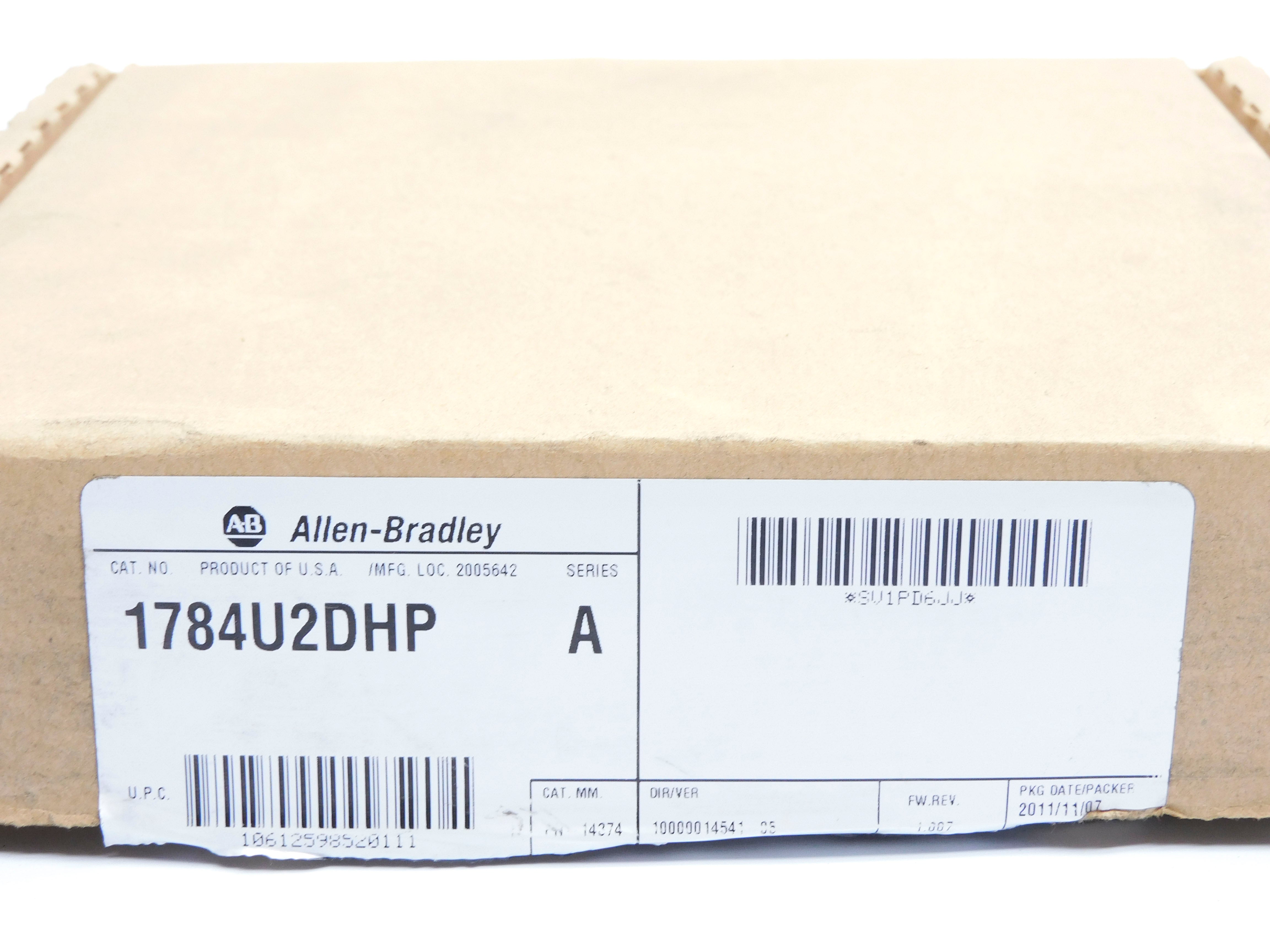 ALLEN BRADLEY 1784-U2DHP SER. A F/W 1.007 NSMP