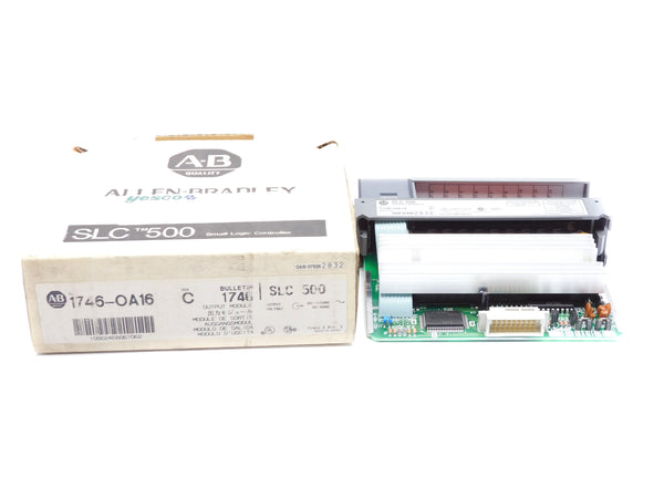 ALLEN BRADLEY 1746-OA16 SER. C NSMP