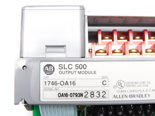 ALLEN BRADLEY 1746-OA16 SER. C NSMP