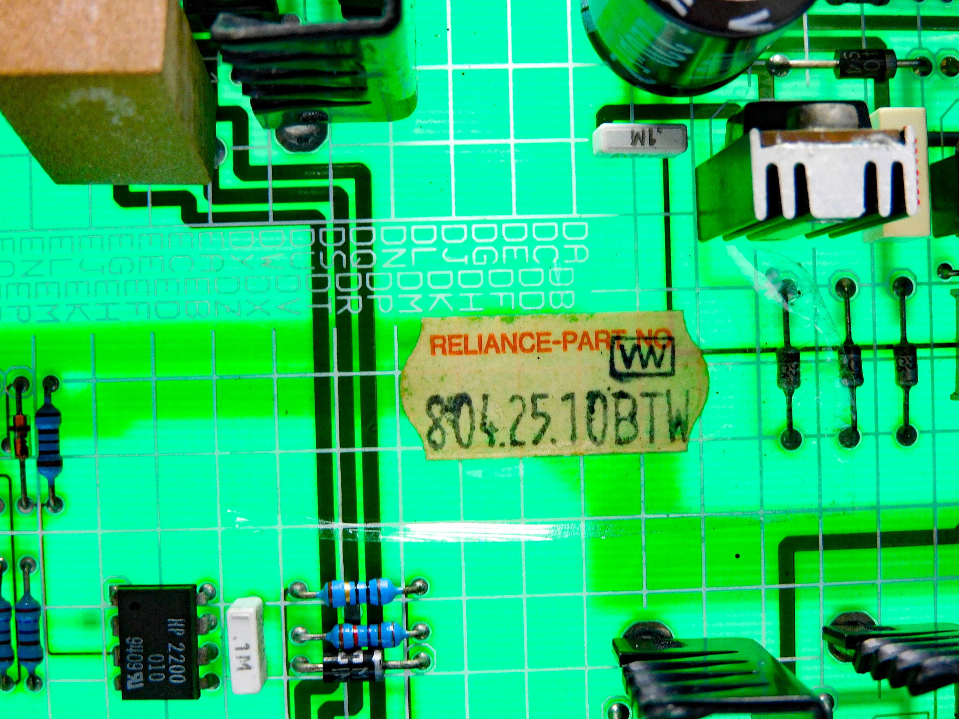 RELIANCE ELECTRIC 804.25.10BTW UNMP