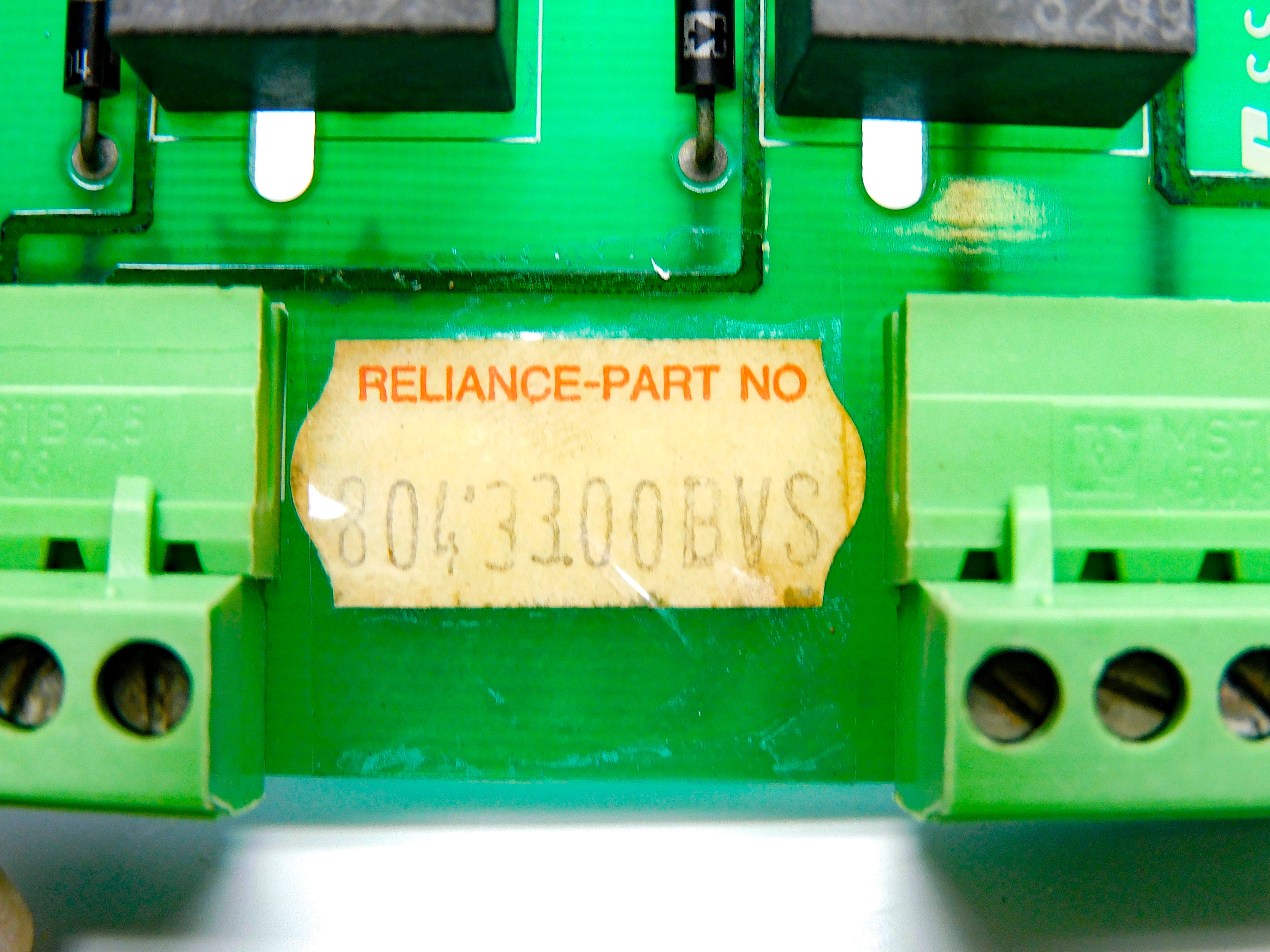 RELIANCE ELECTRIC 804.33.00BVS UNMP