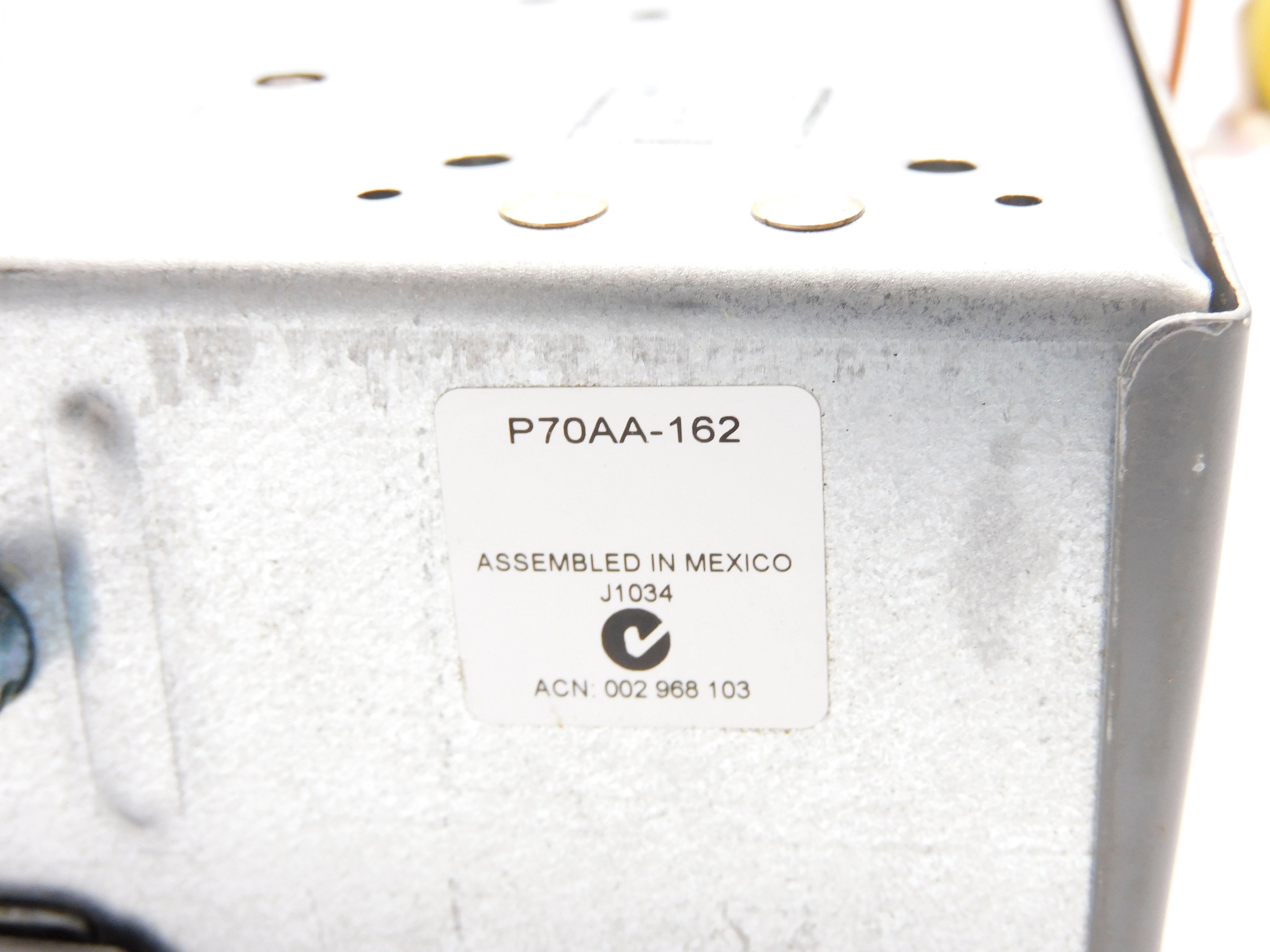 JOHNSON CONTROLS P70AA-162 NSNP
