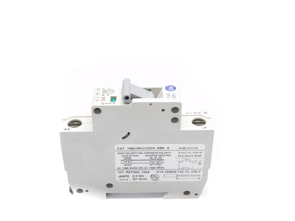 ALLEN BRADLEY 1492-SPU1C070 SER. A 7A 240VAC NSNP
