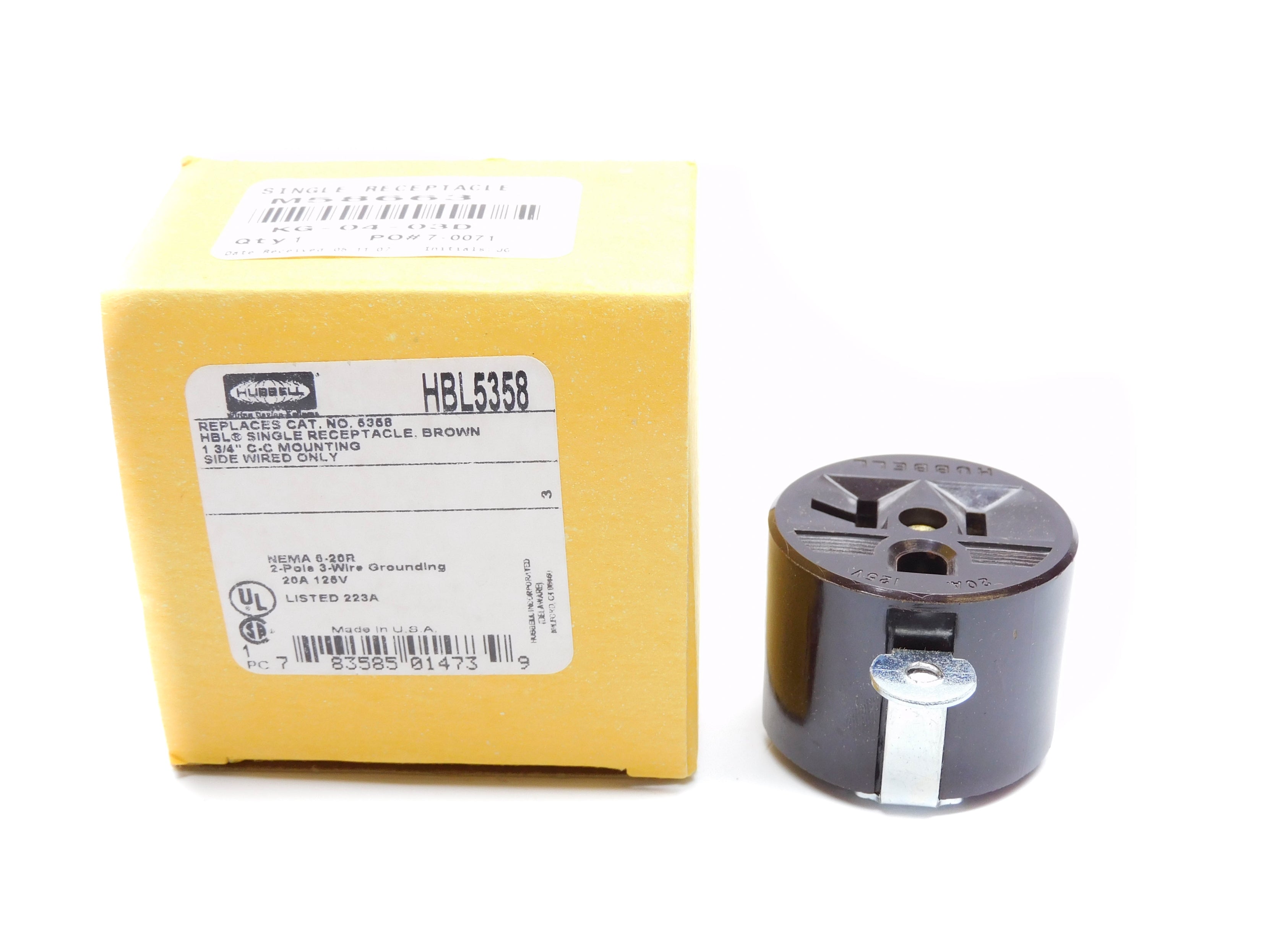 HUBBELL HBL5358 NSMP