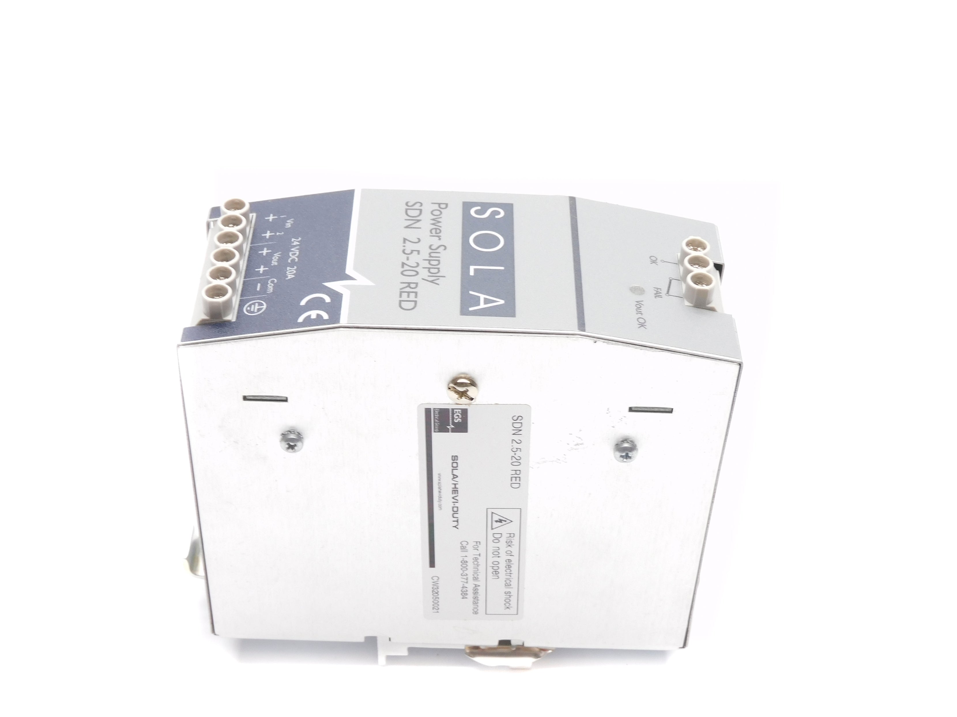 SOLA SDN2.5-20RED 24VDC 20A NSNP