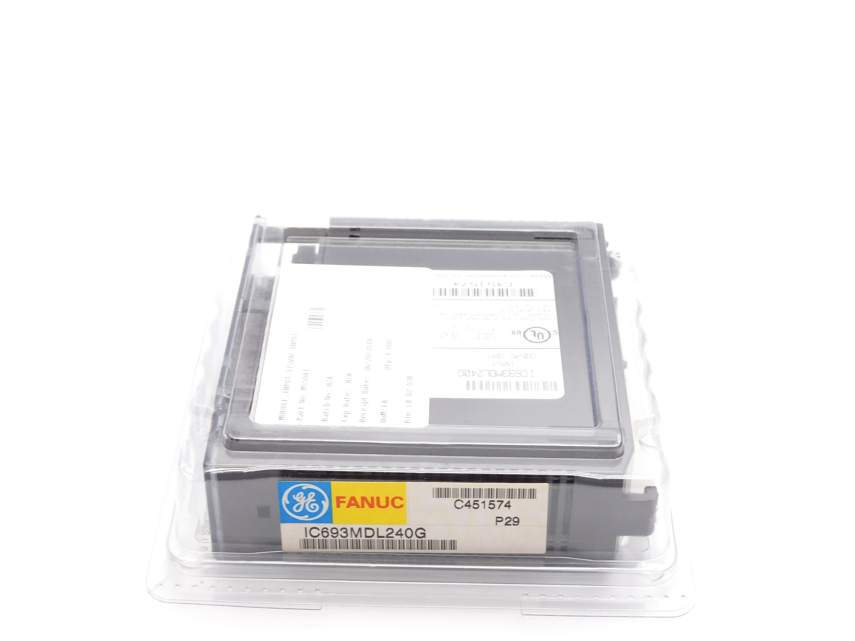 FANUC IC693MDL240G 120VAC NSFS