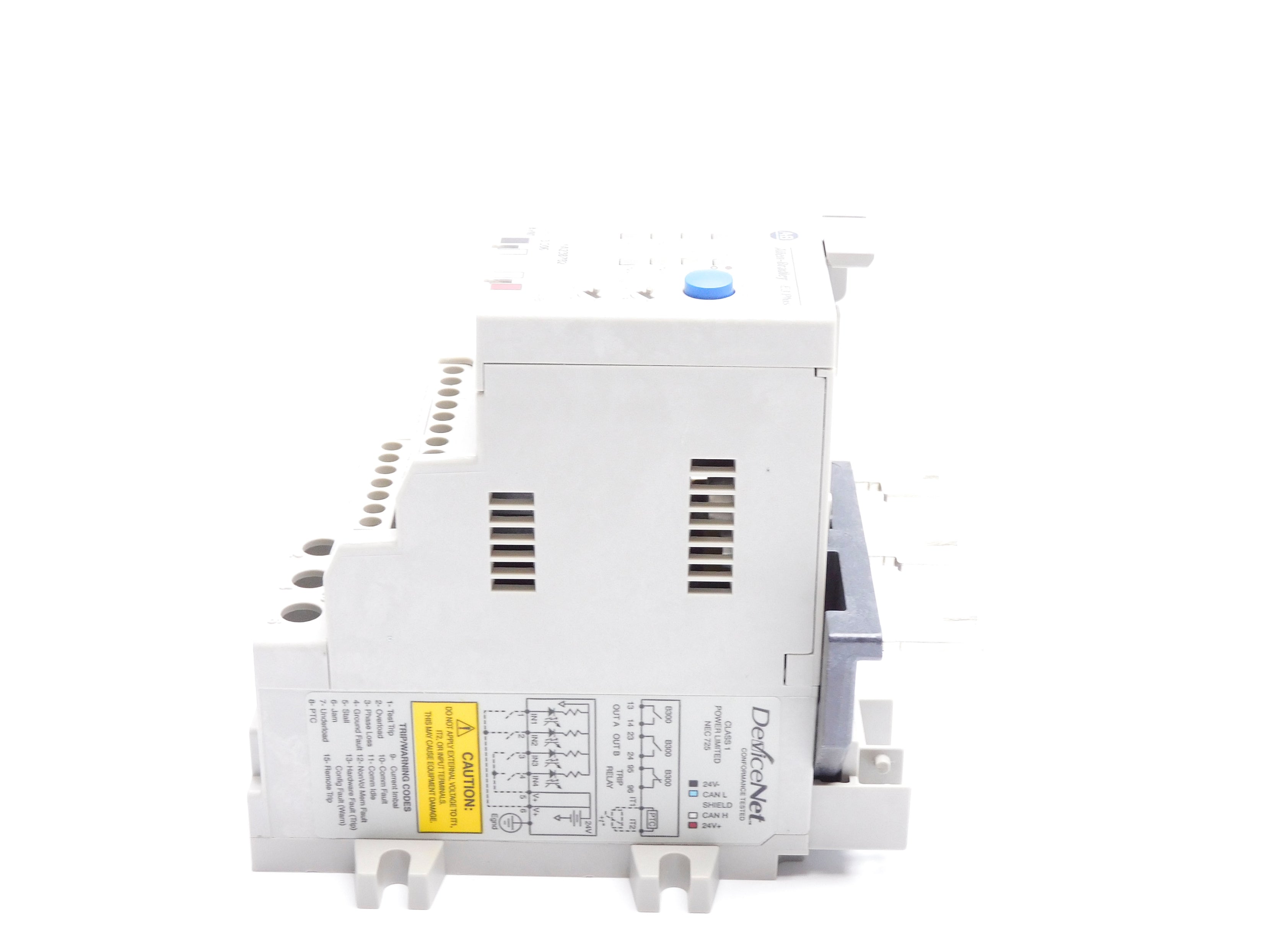 ALLEN BRADLEY 592-EC2DC SER. B F/W 3.006 600VAC 9-45A NSNP