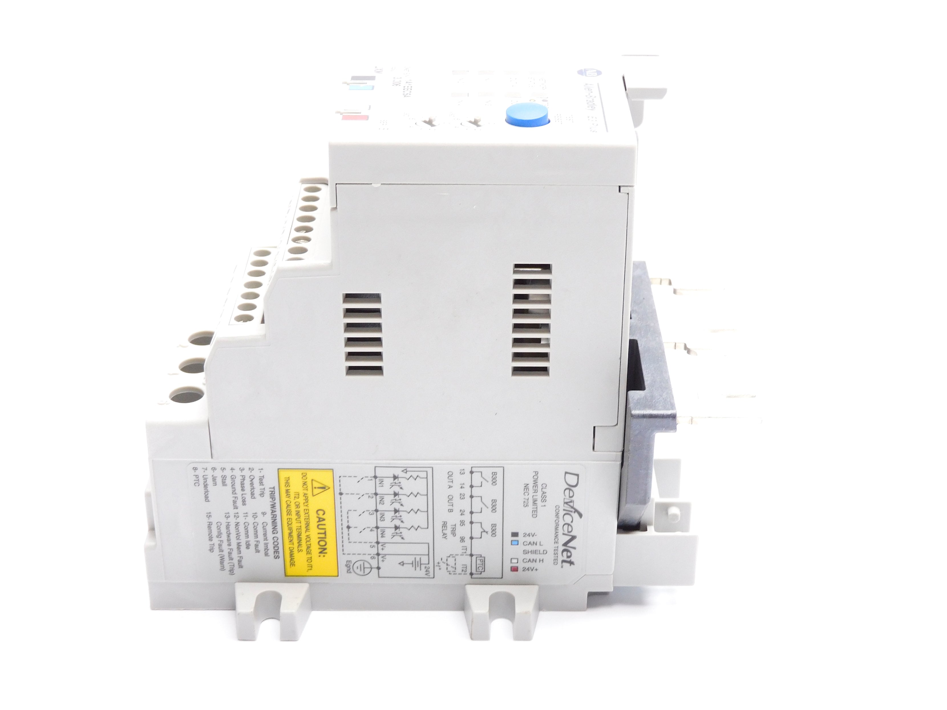 ALLEN BRADLEY 592-EC2BC SER. B F/W 3.006 600VAC 3-15A NSNP