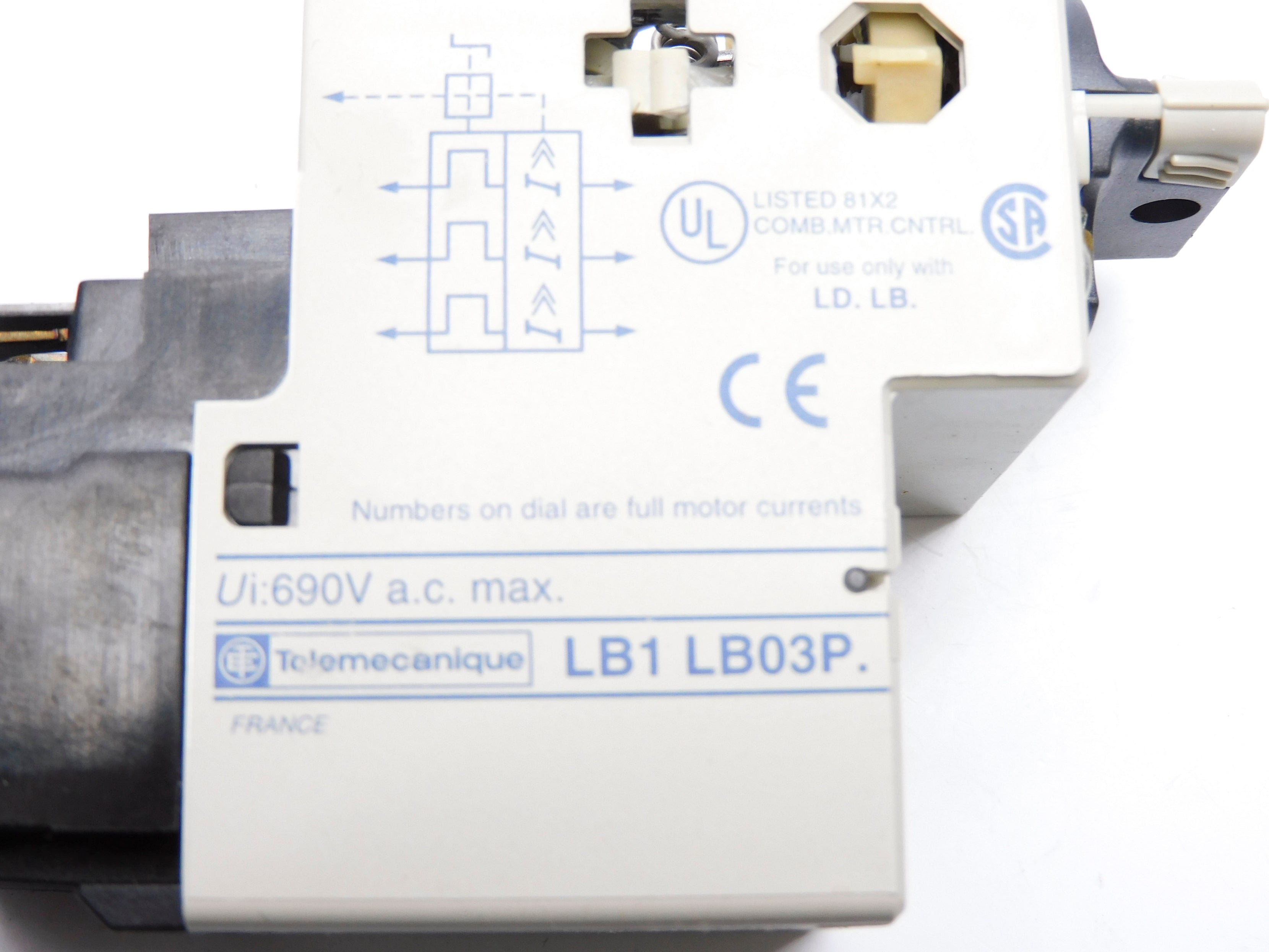 TELEMECANIQUE LB1LB03P17 690VAC 10-16A NSMP