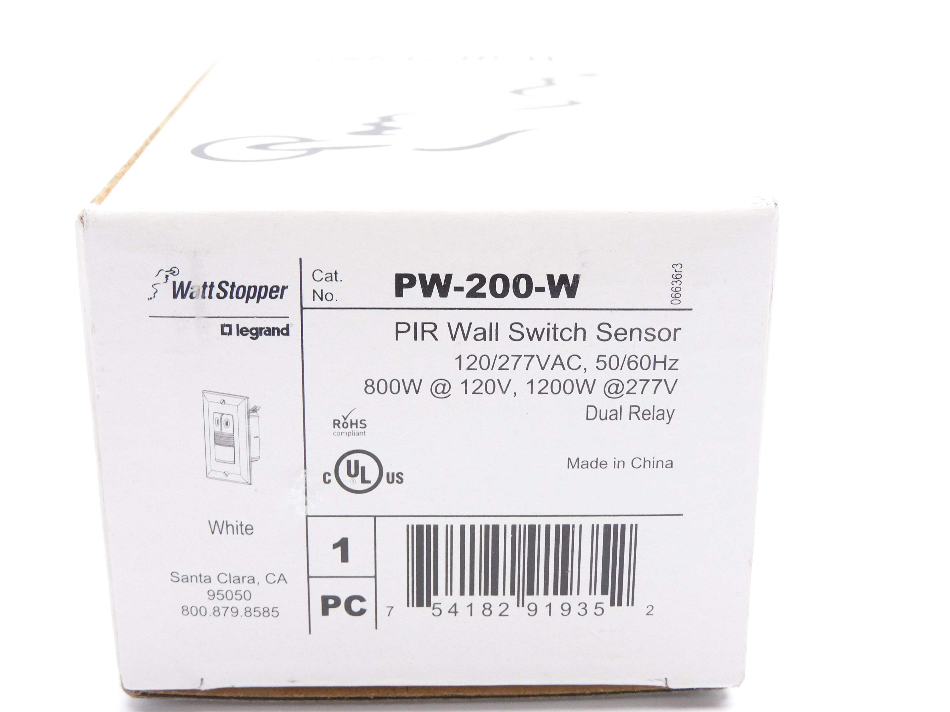 WATT STOPPER PW-200-W NSMP