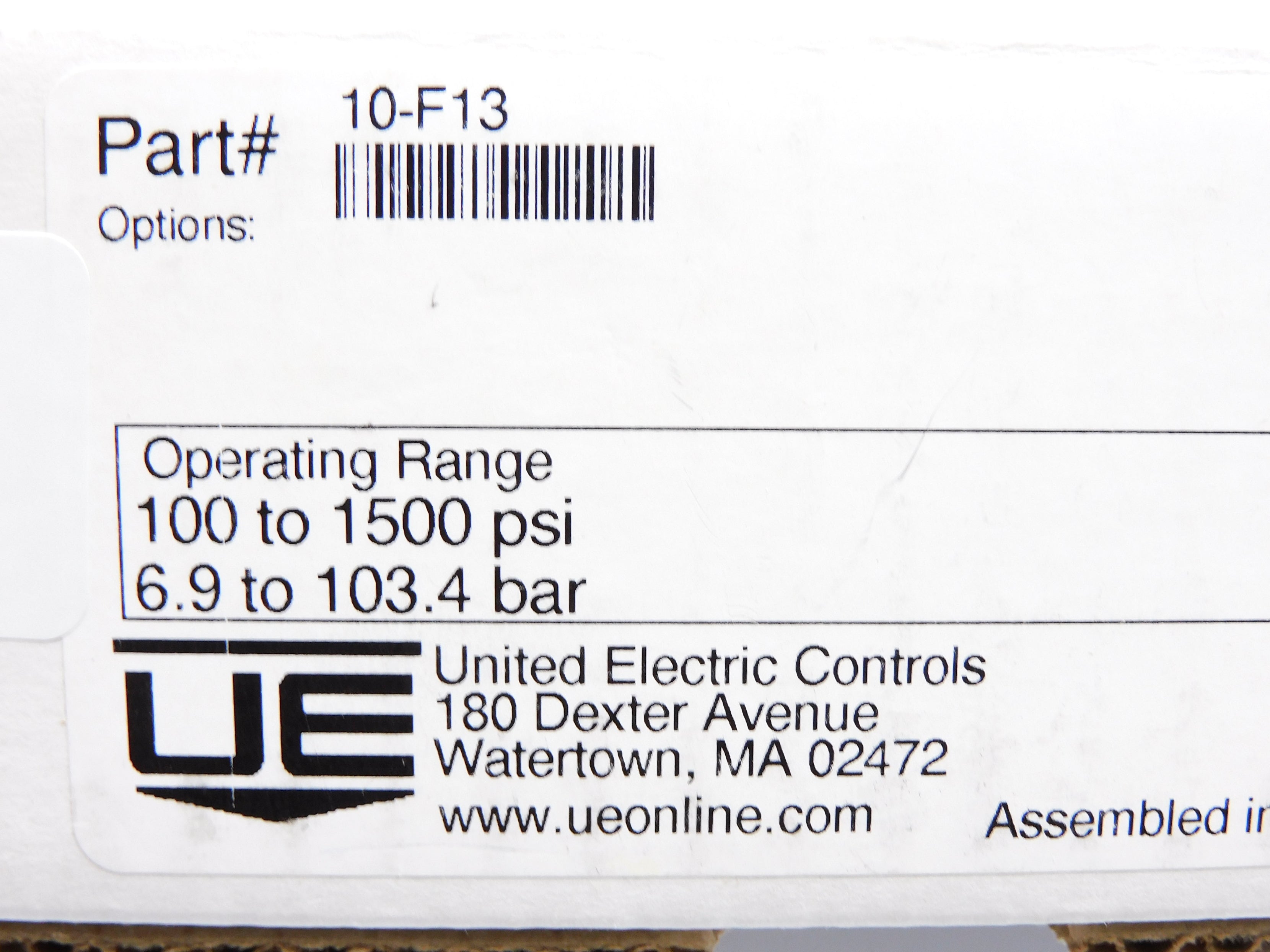 UNITED ELECTRIC 10-F13 NSMP