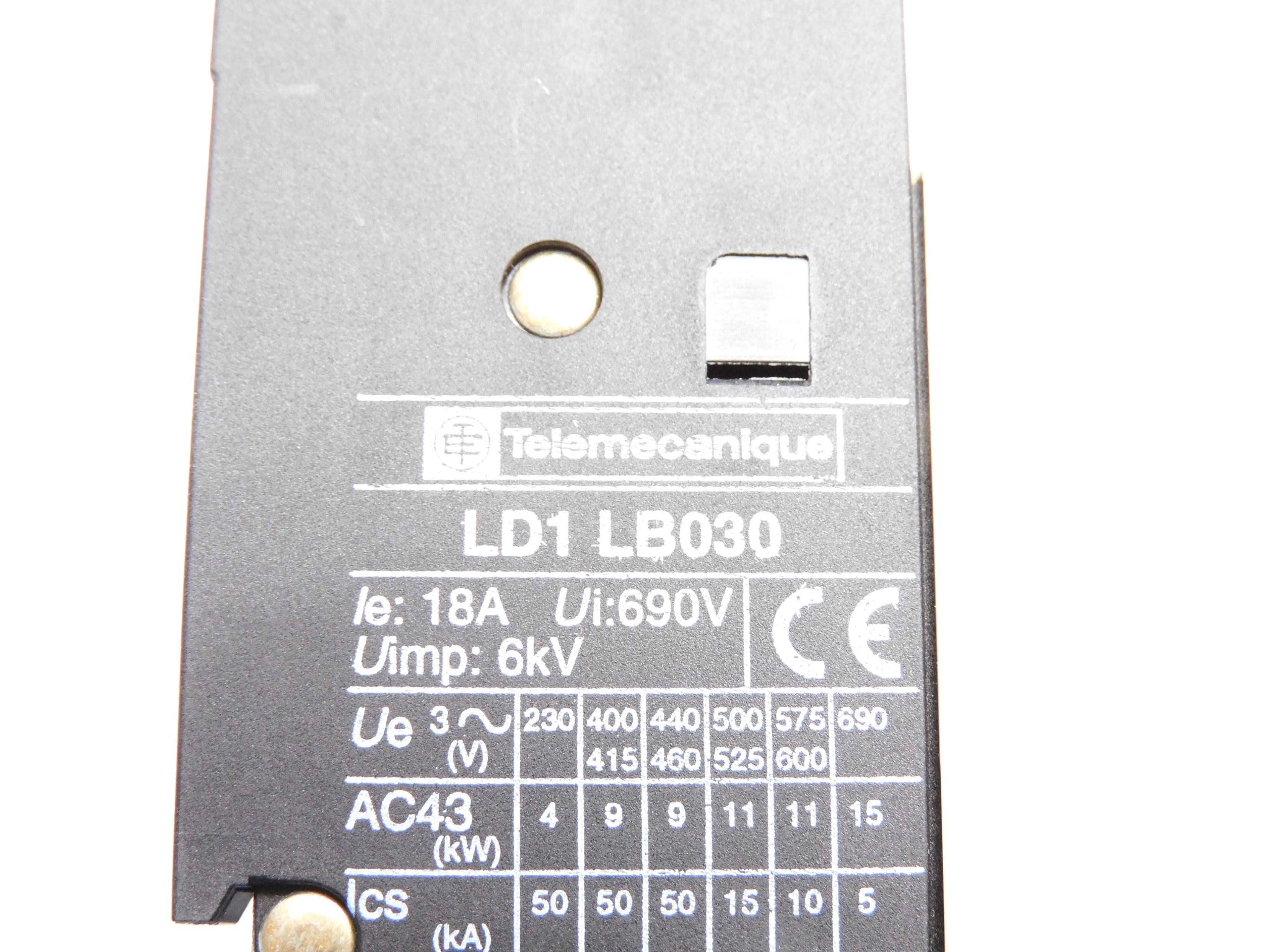 TELEMECANIQUE LD1LB030FC 105V 115/120V NSMP
