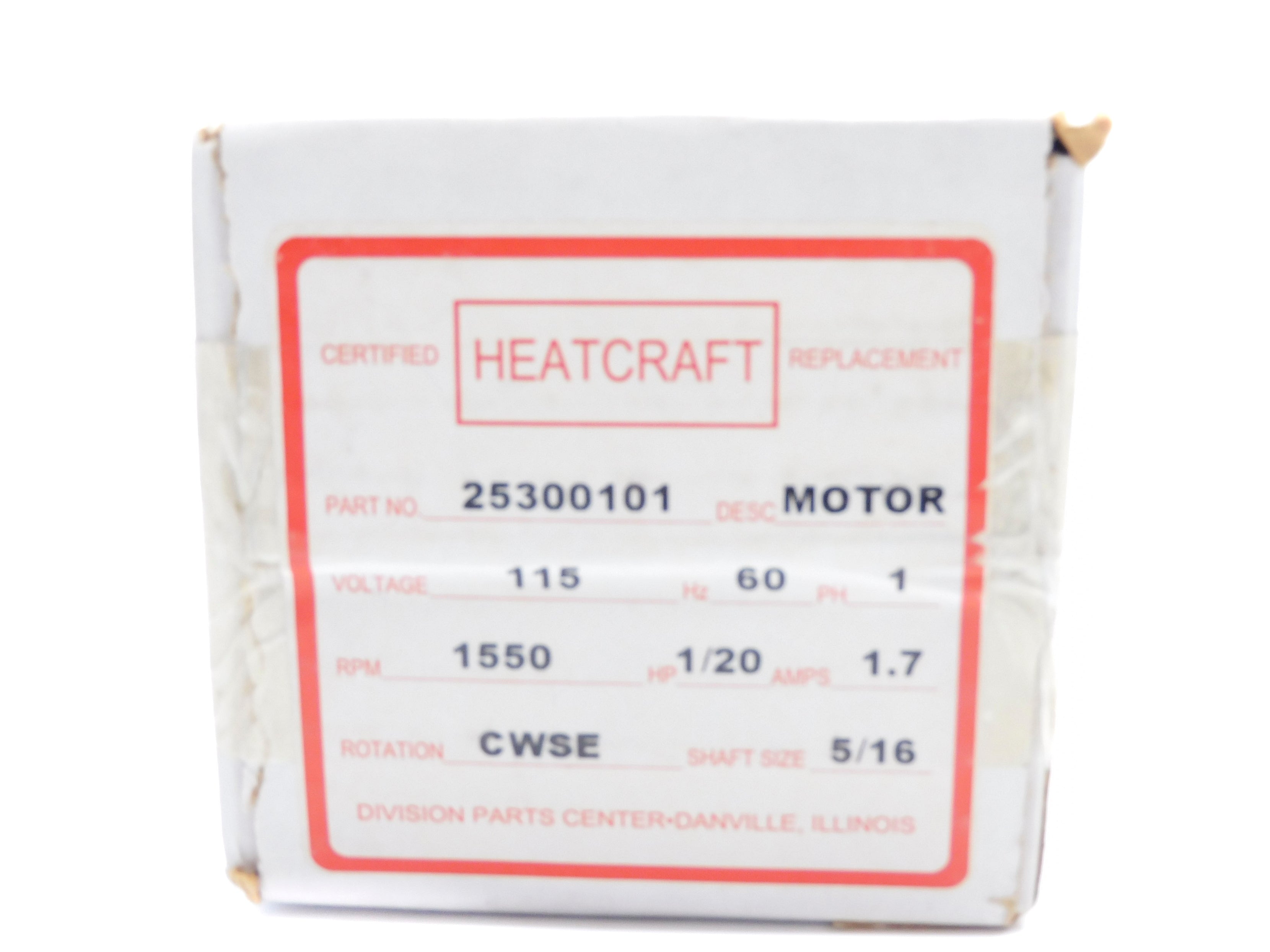 HEATCRAFT 25300101 NSFS