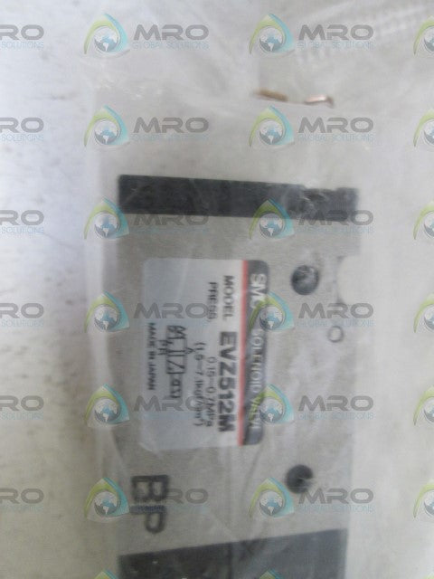 SMC SOLENOID VALVE EVZ512M *NEW IN BAG*