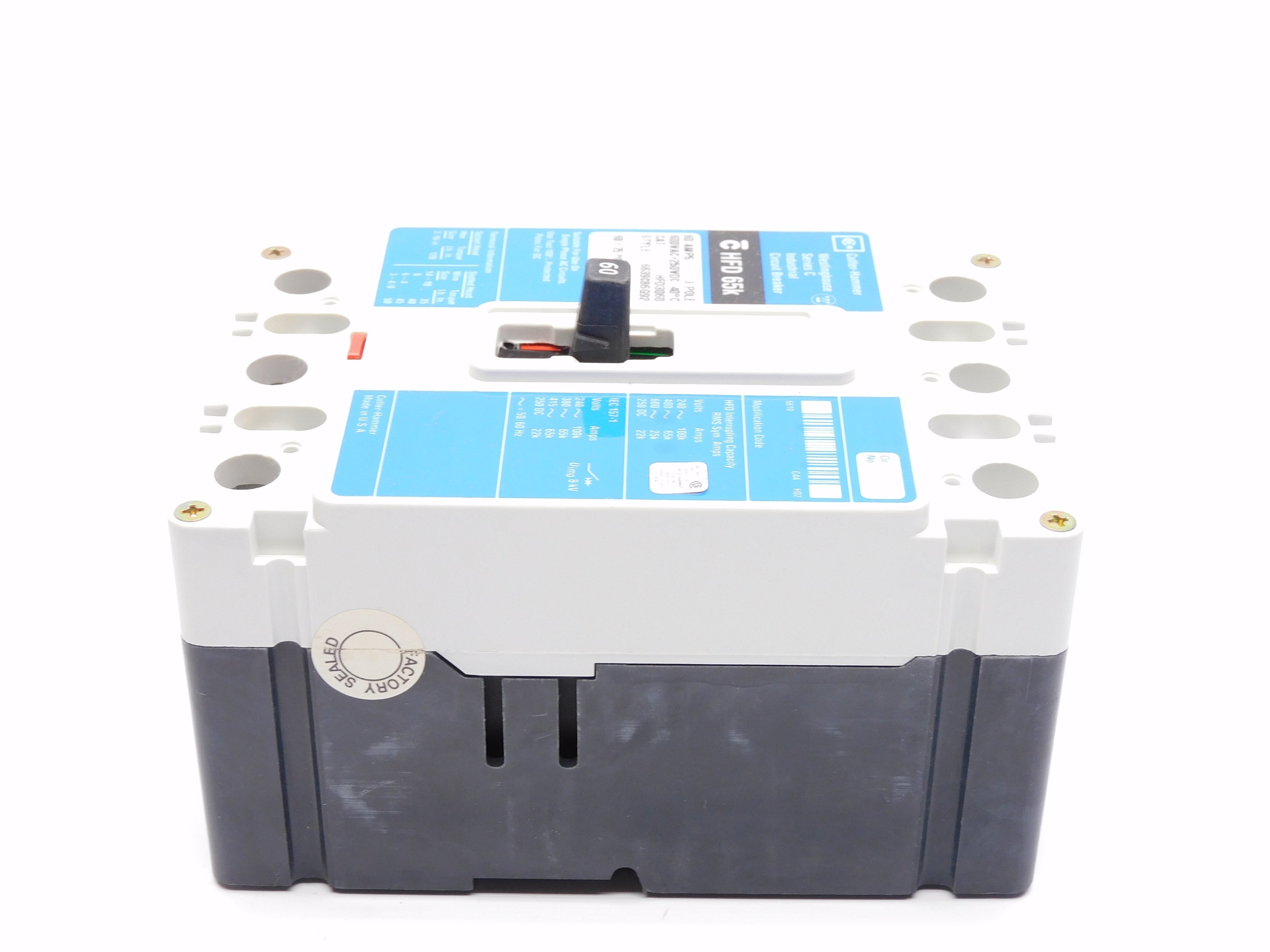 CUTLER HAMMER HFD3060 SER. C 60A 600VAC (BLUE) NSMP