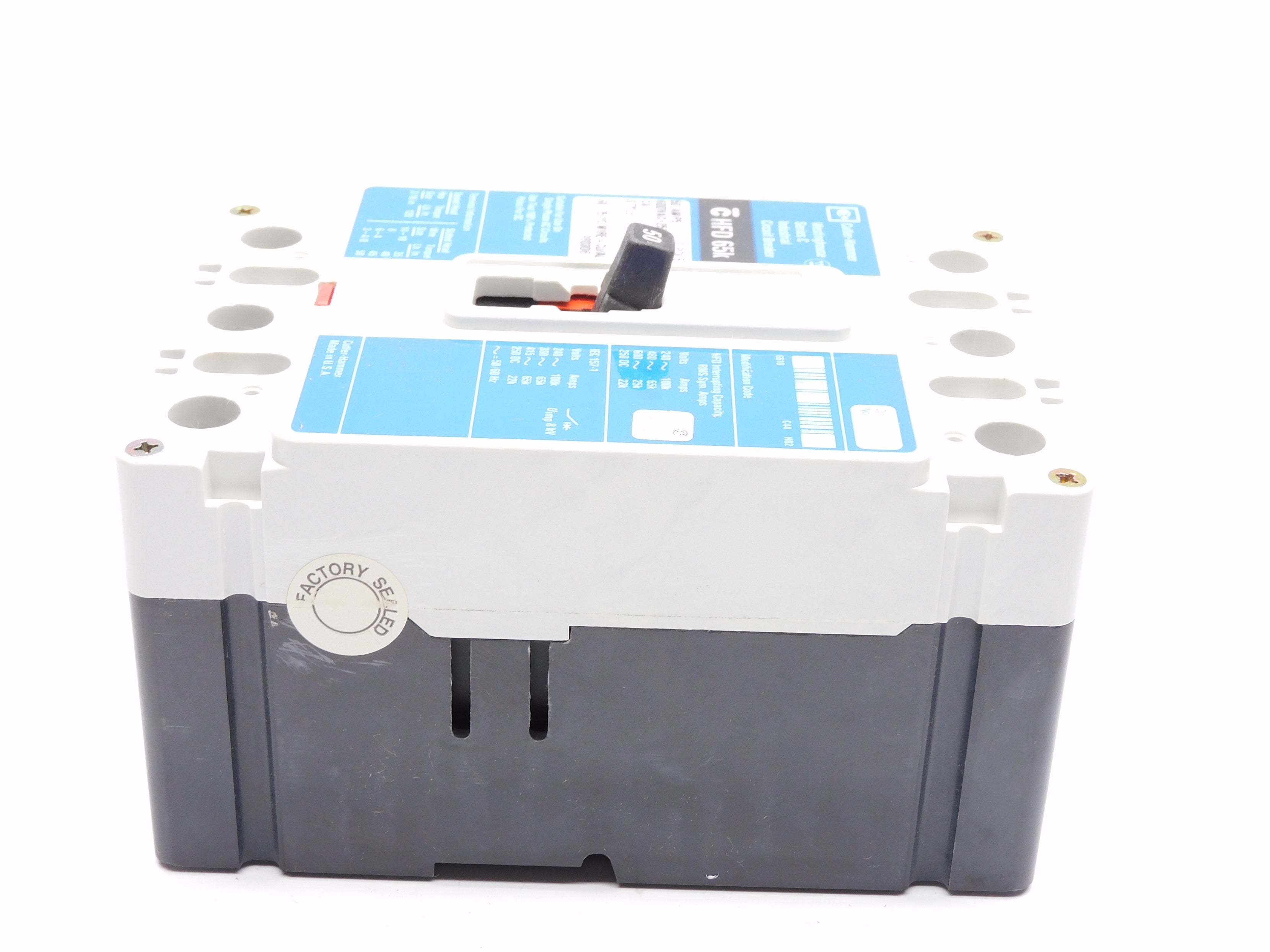 CUTLER HAMMER HFD3050 SER. C 50A 600VAC (BLUE) NSMP