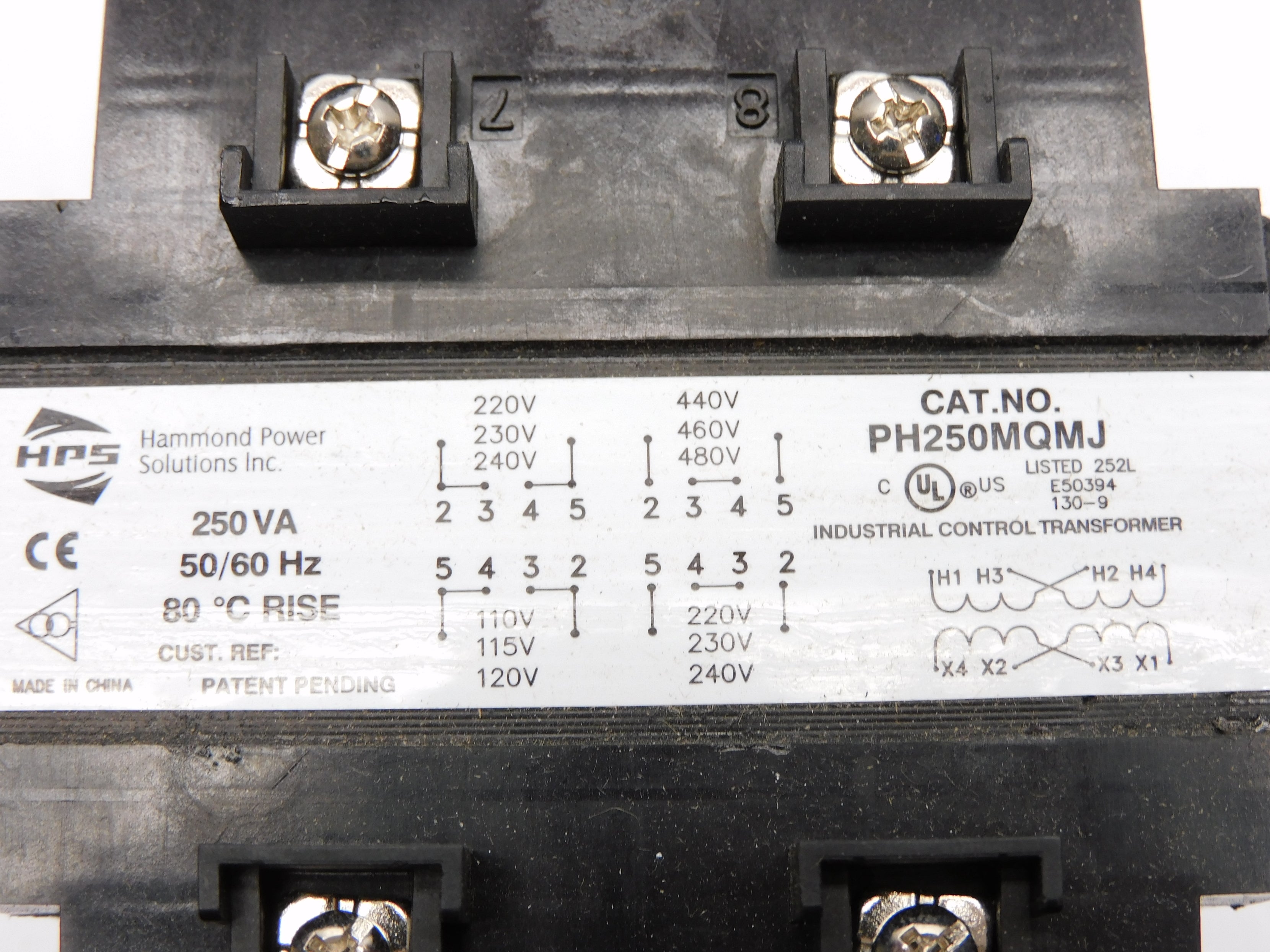 HPS PH250MQMJ 240/480V NSMP